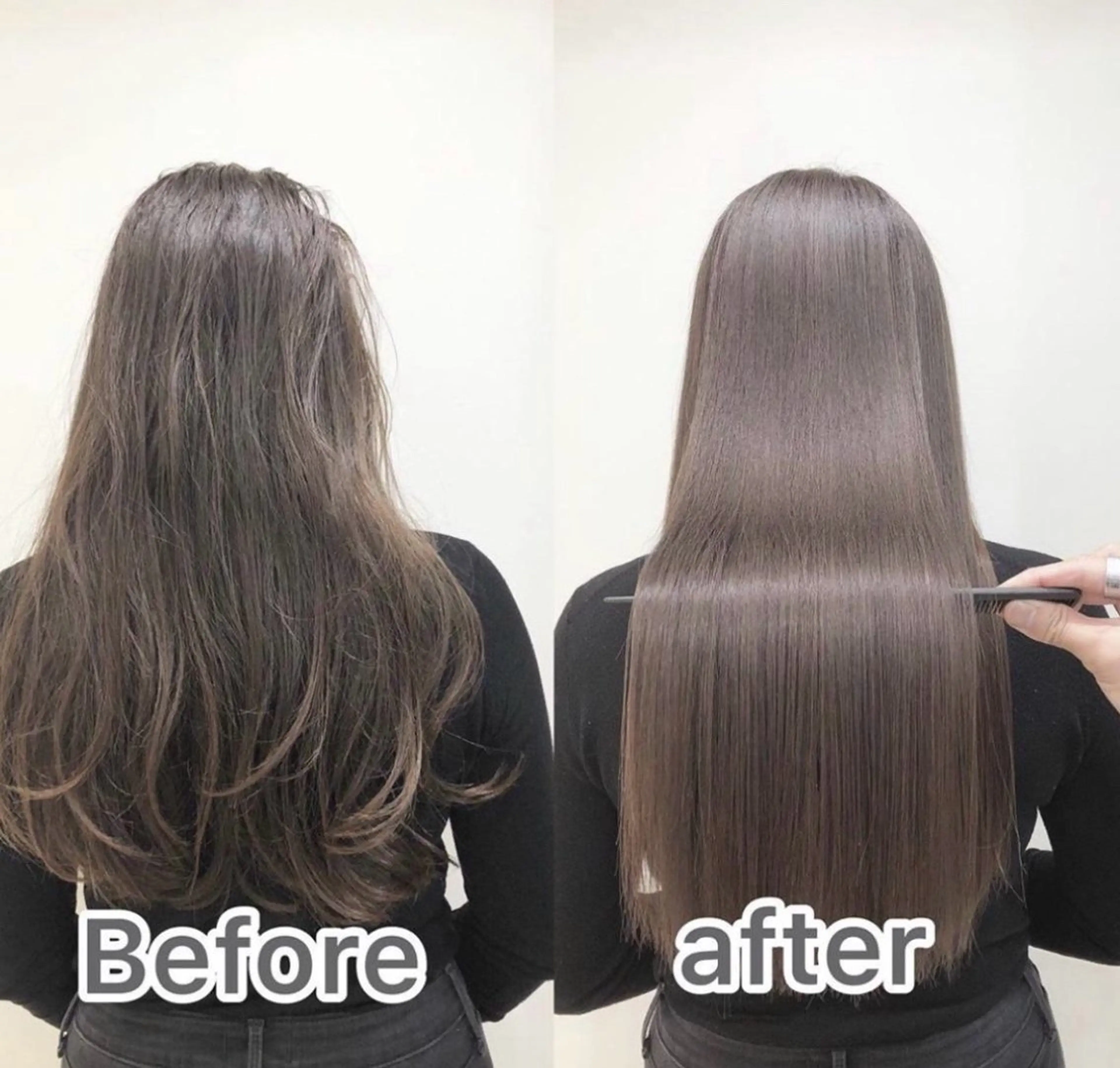 ⸜❤️⸝【12月限定】⸜❤️⸝美髪矯正➕メンテカット➕朝ラクうる艶スプレーの写真