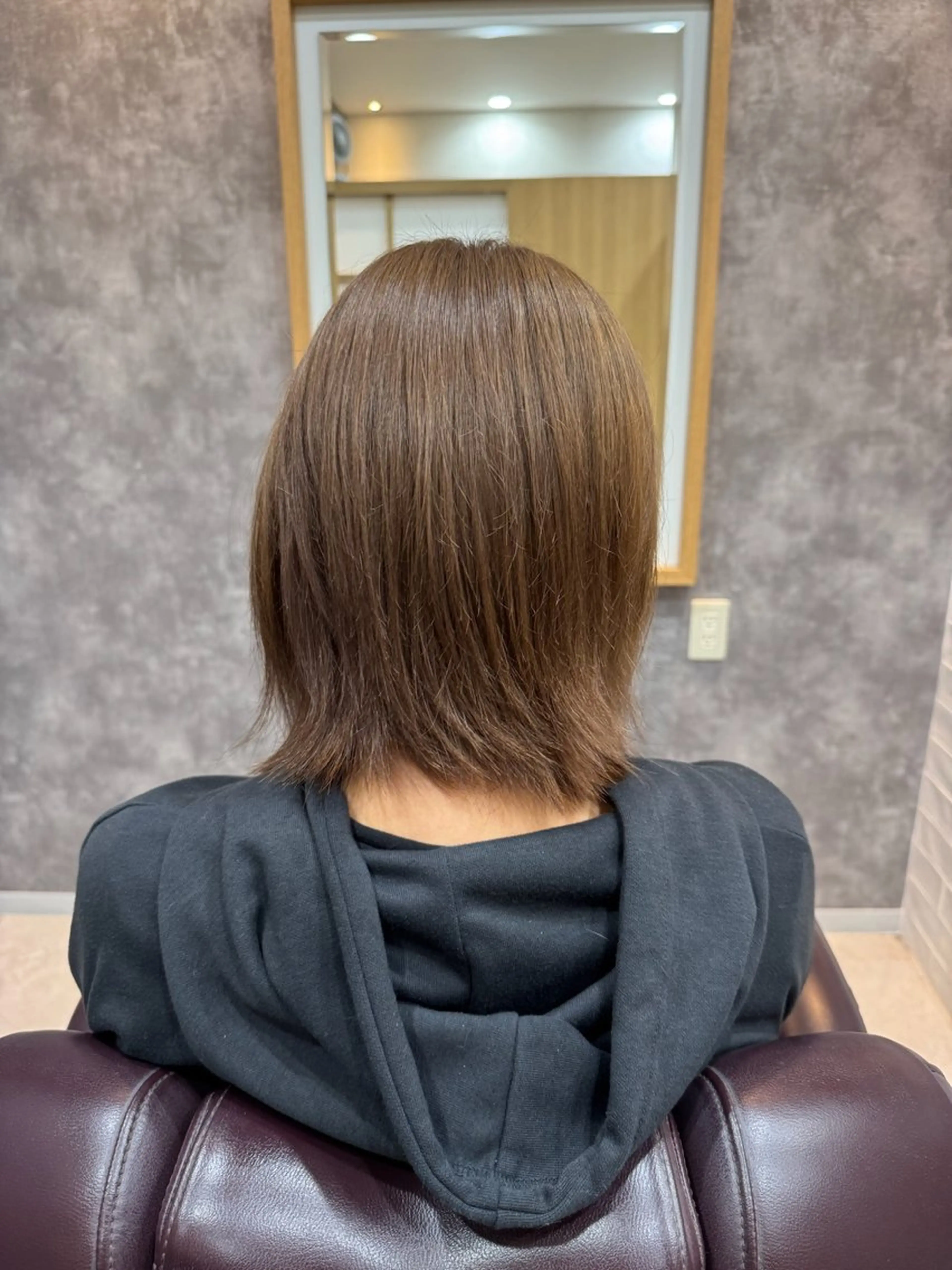 ショート カラー ベージュカラー ミルクティーベージュ ヘアカラー 馬場 三奈実のその他イメージ