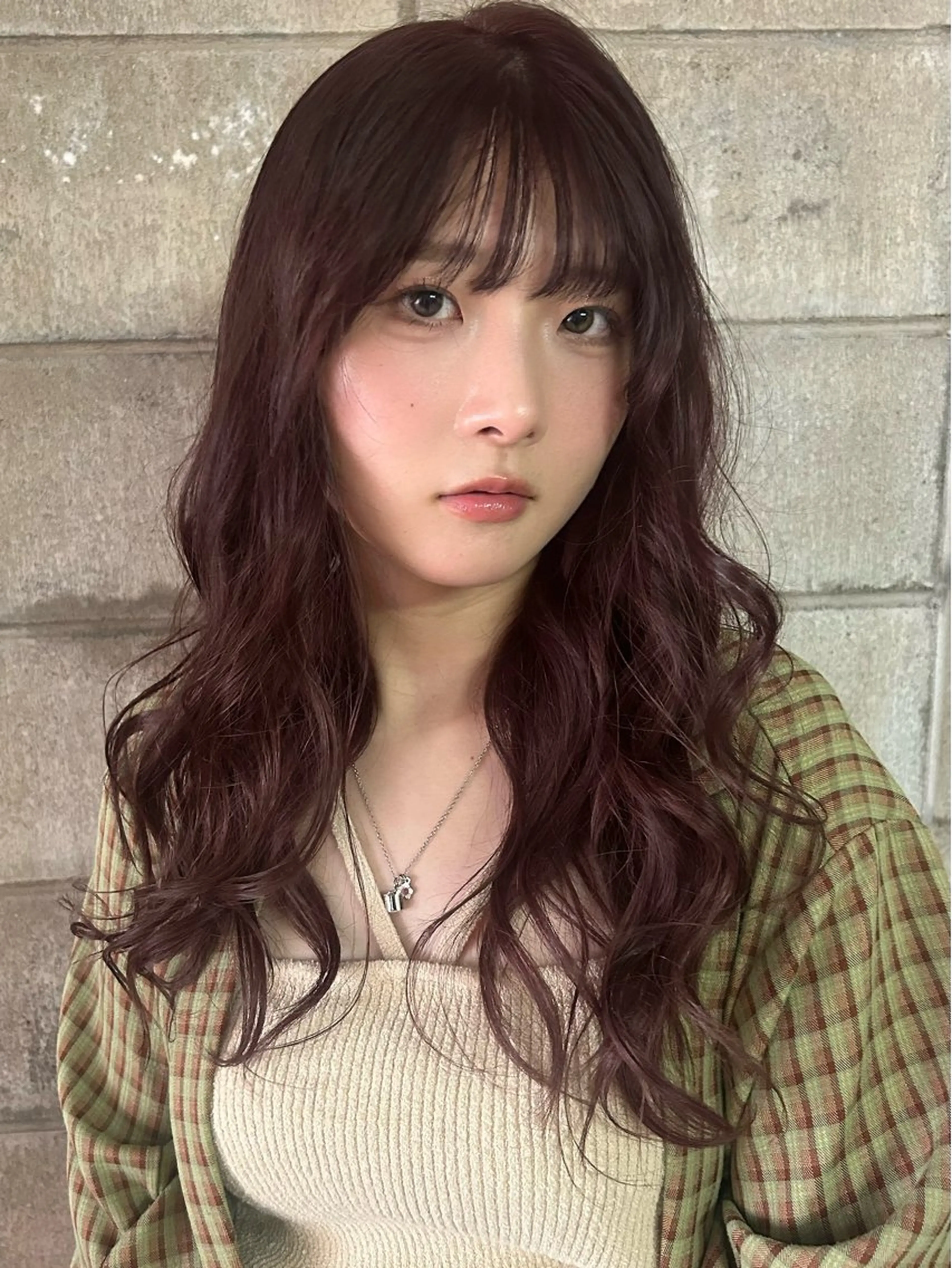 セミロング カラー ブラウンカラー ピンクカラー ヘアカラー [lani ] konatsuのヘアスタイル