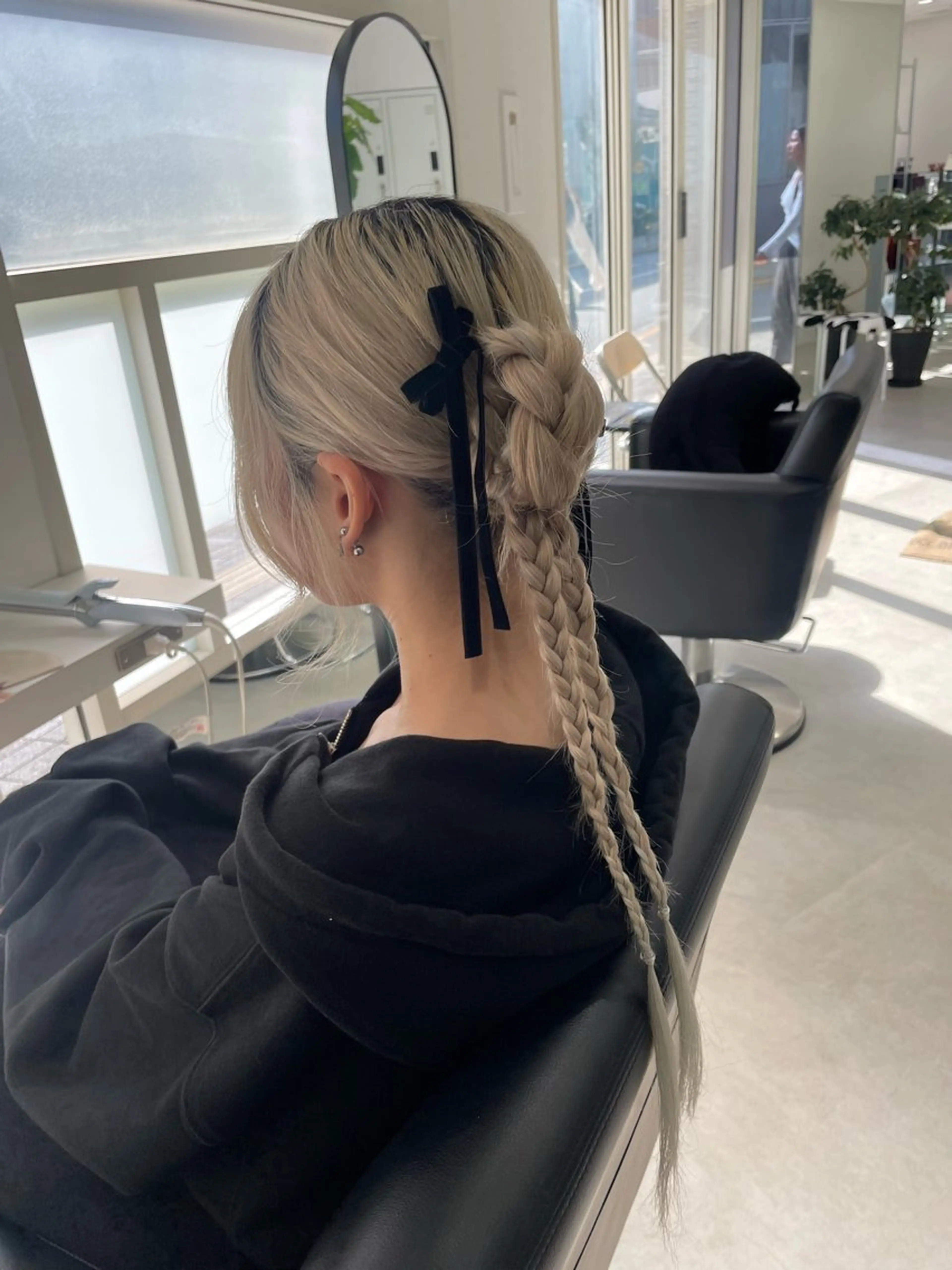 ロング ヘアアレンジ ヘアセット グレージュ/ベージュ /経堂/sana🌱のヘアスタイル