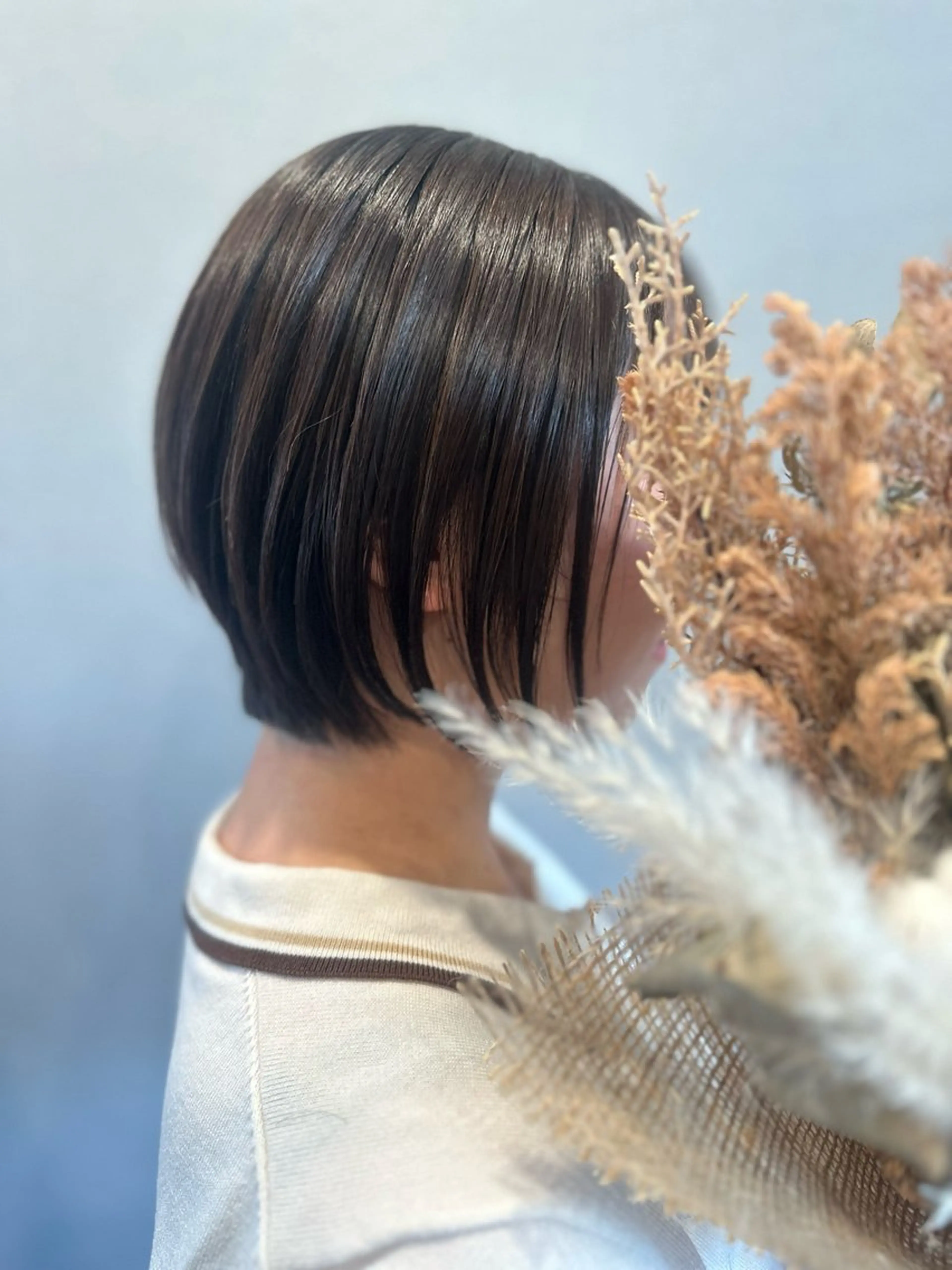 ショート カラー カット ヘアカラー トリートメント K Harukaのヘアスタイル