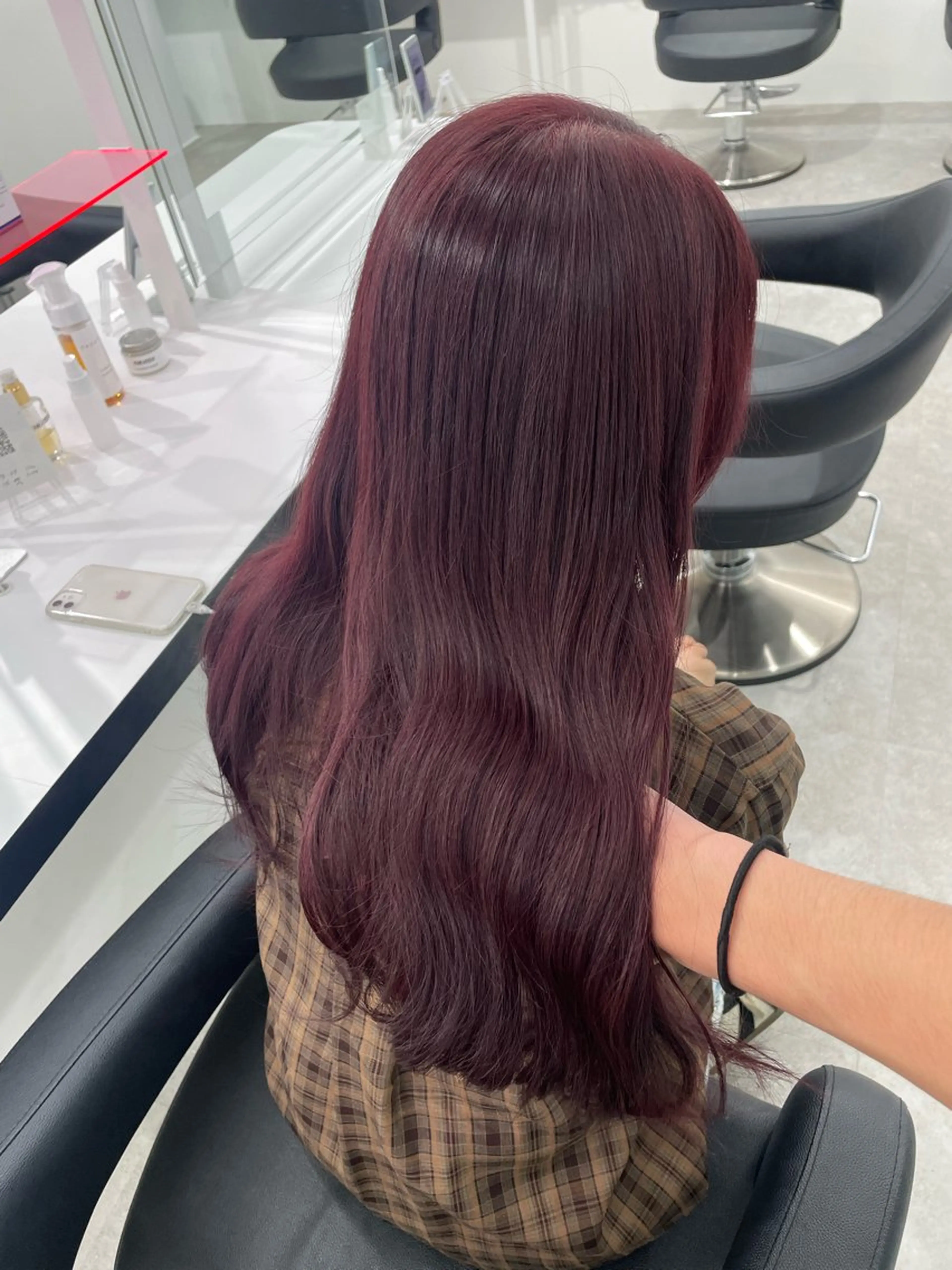 ロング カラー エフェクトブリーチ／ レイヤーカット／翔のヘアスタイル