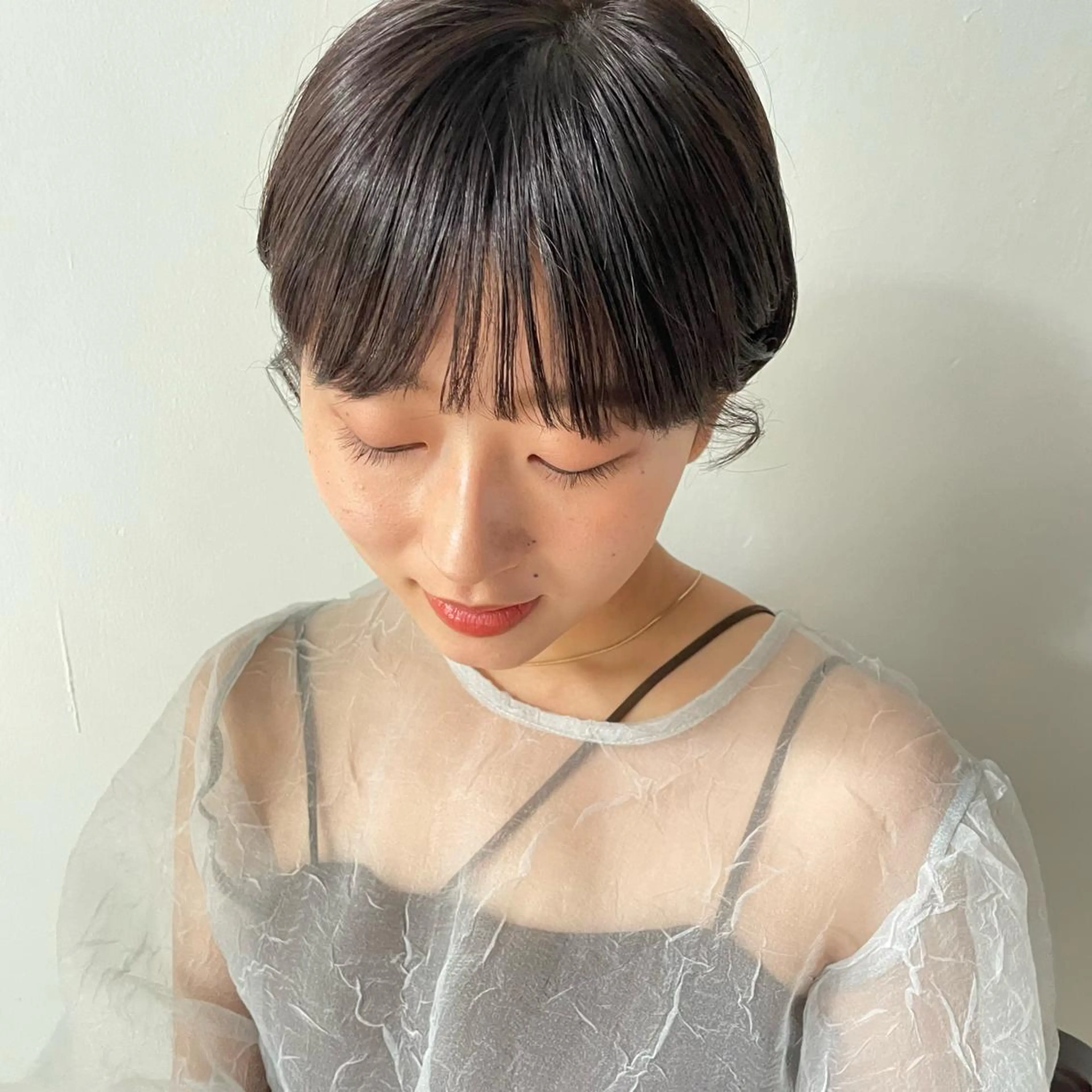 ショート yupi🐈‍⬛ レイヤー/パーマのヘアスタイル