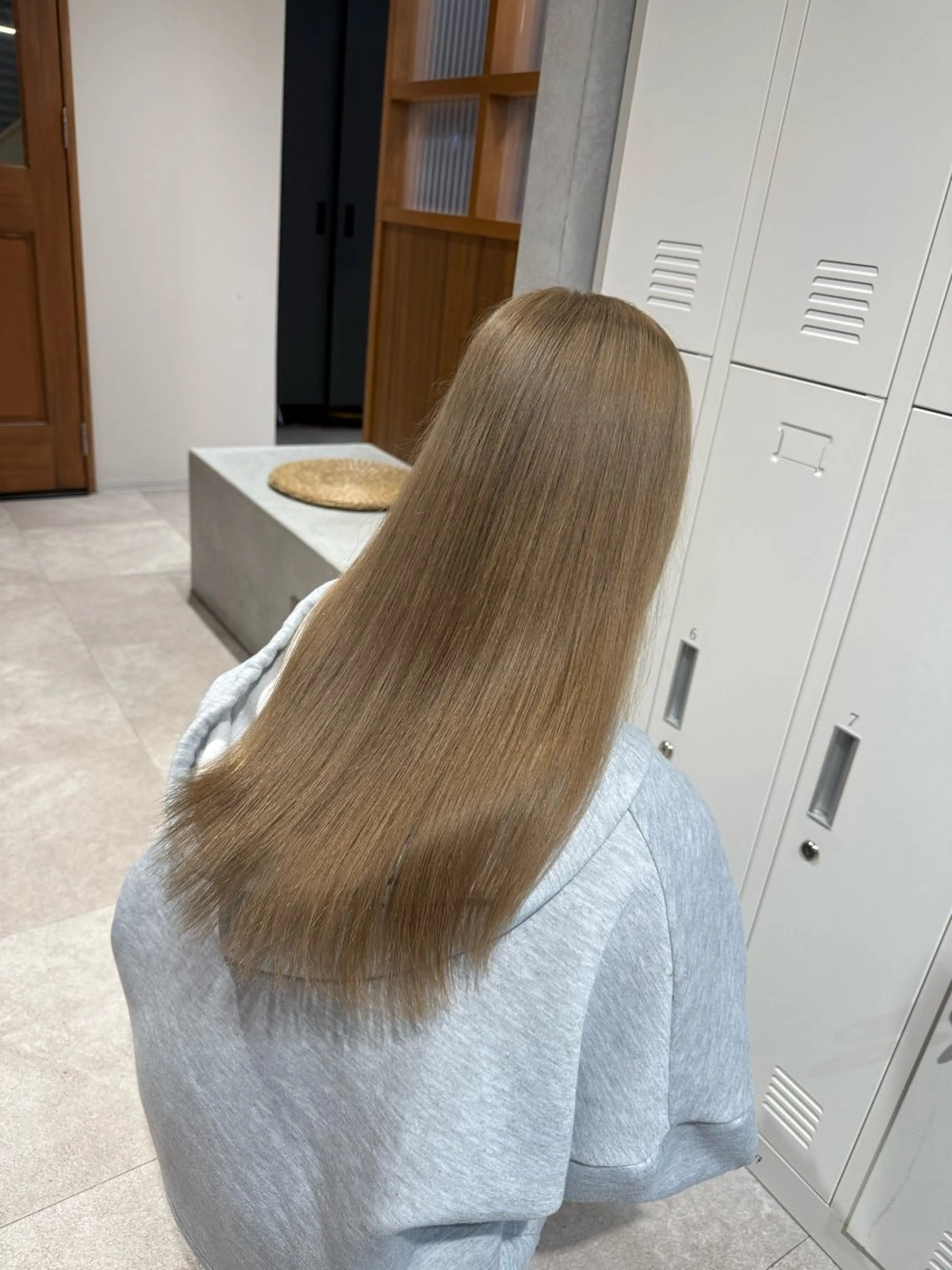 ロング カラー 岡本 太陽☀️のヘアスタイル