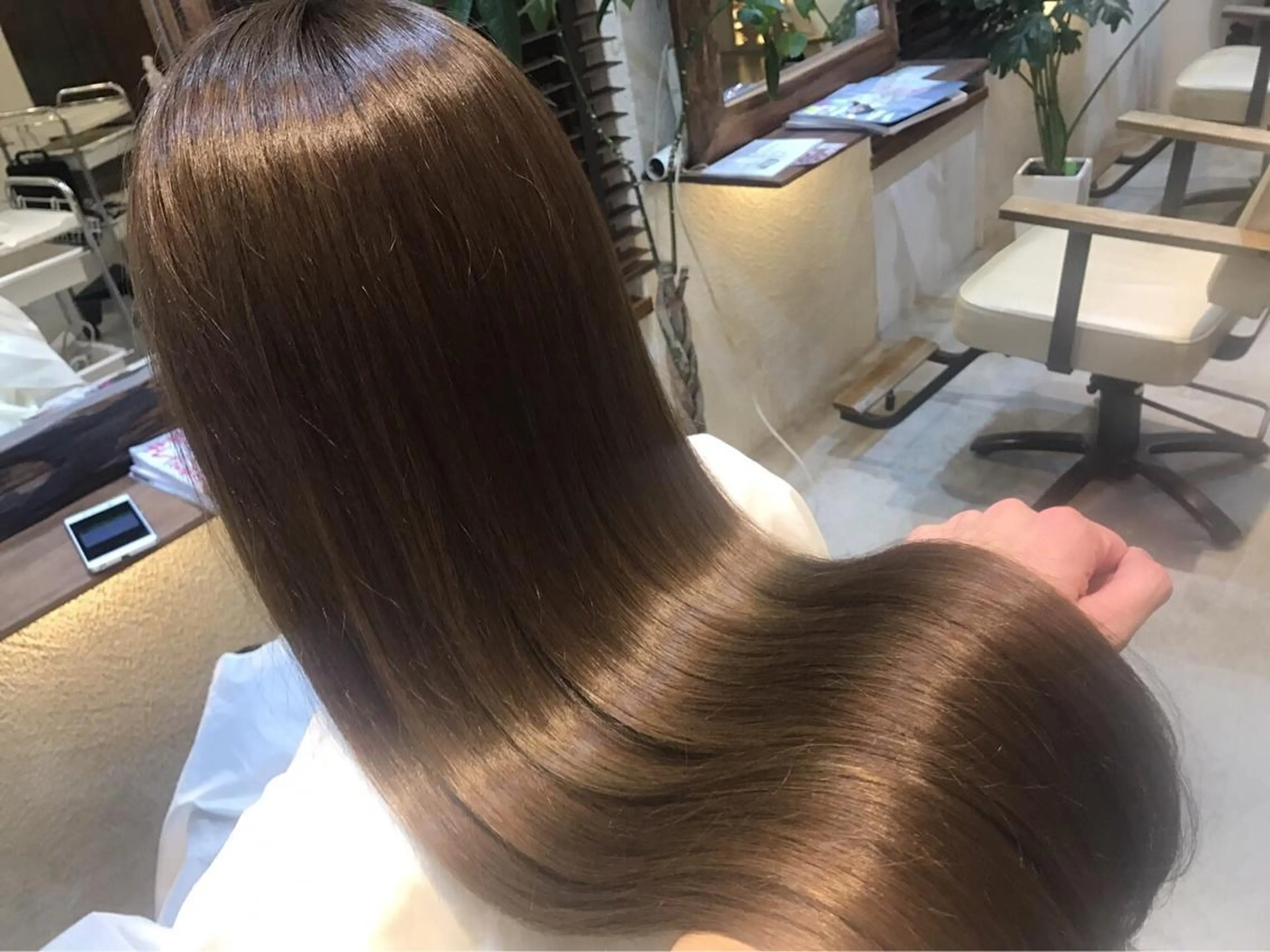 ロング カラー JUNTA 梅田茶屋町のヘアスタイル