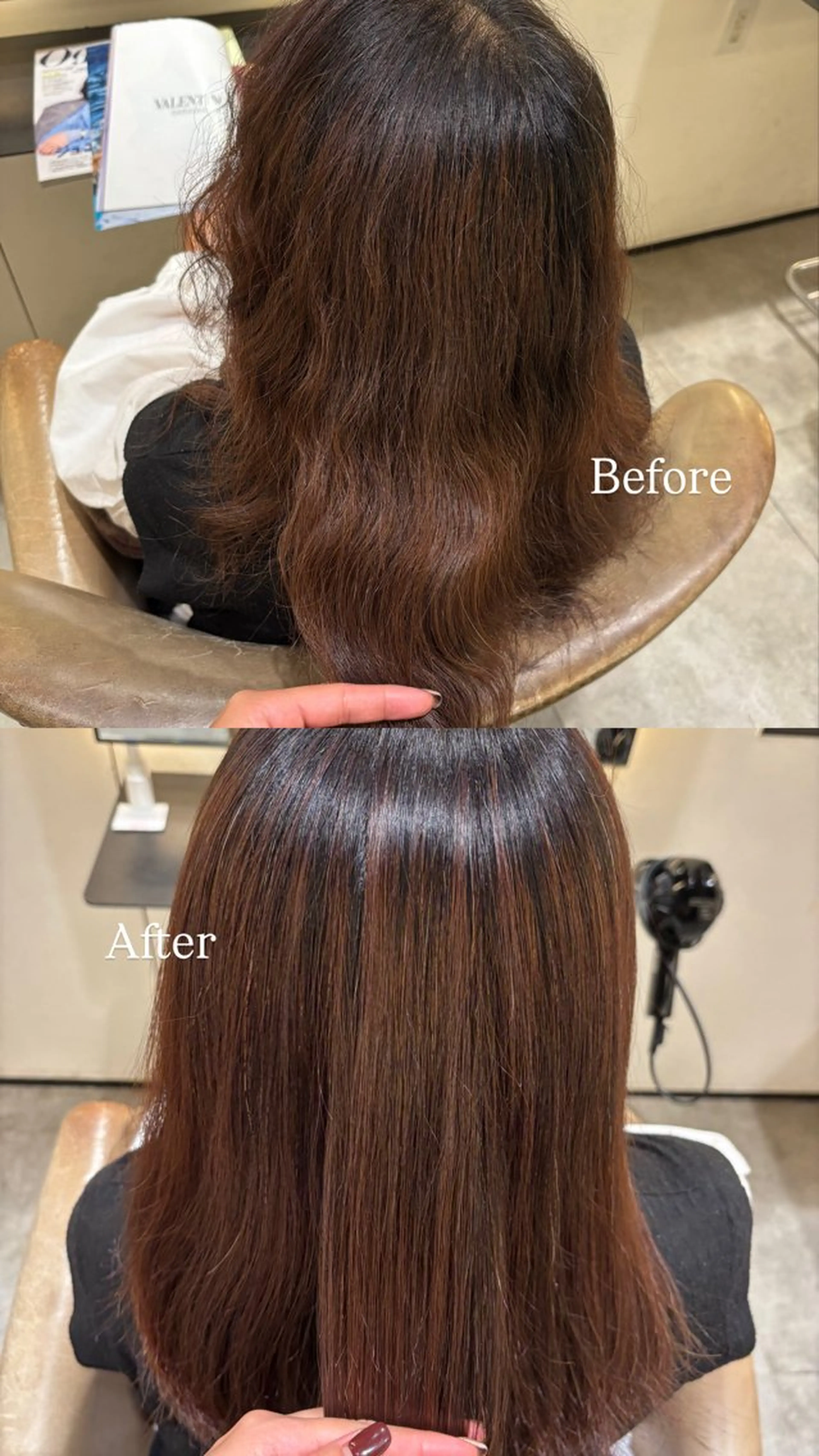 ミディアム ミディアムパーマ 髪質改善 トリートメント 縮毛矯正 COCOMI🌻 湘南T-SITEのヘアスタイル