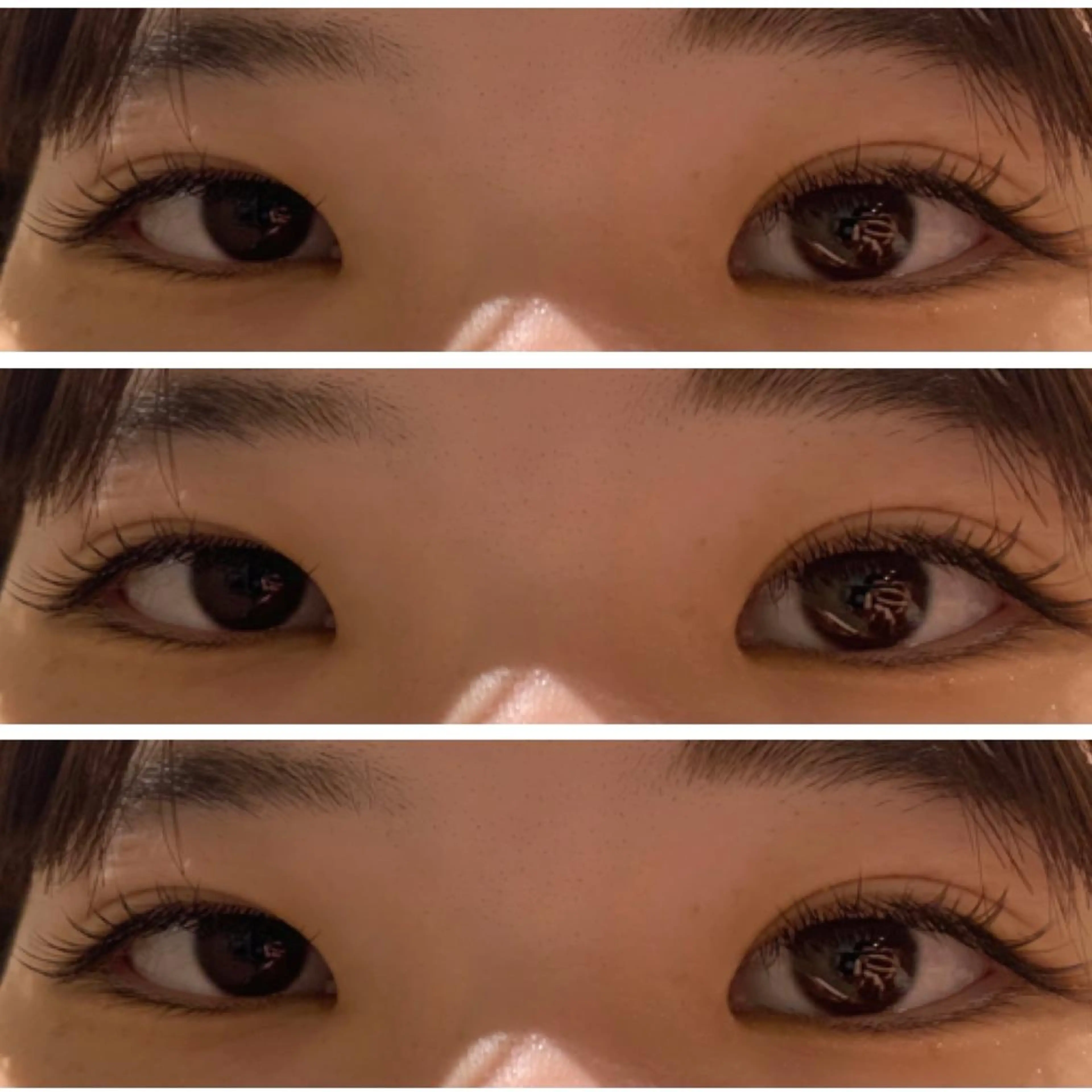 マツエク・マツパ フラットラッシュ 目尻長め elua eyelash所属・elua eyelashの眉毛・アイブロウイメージ