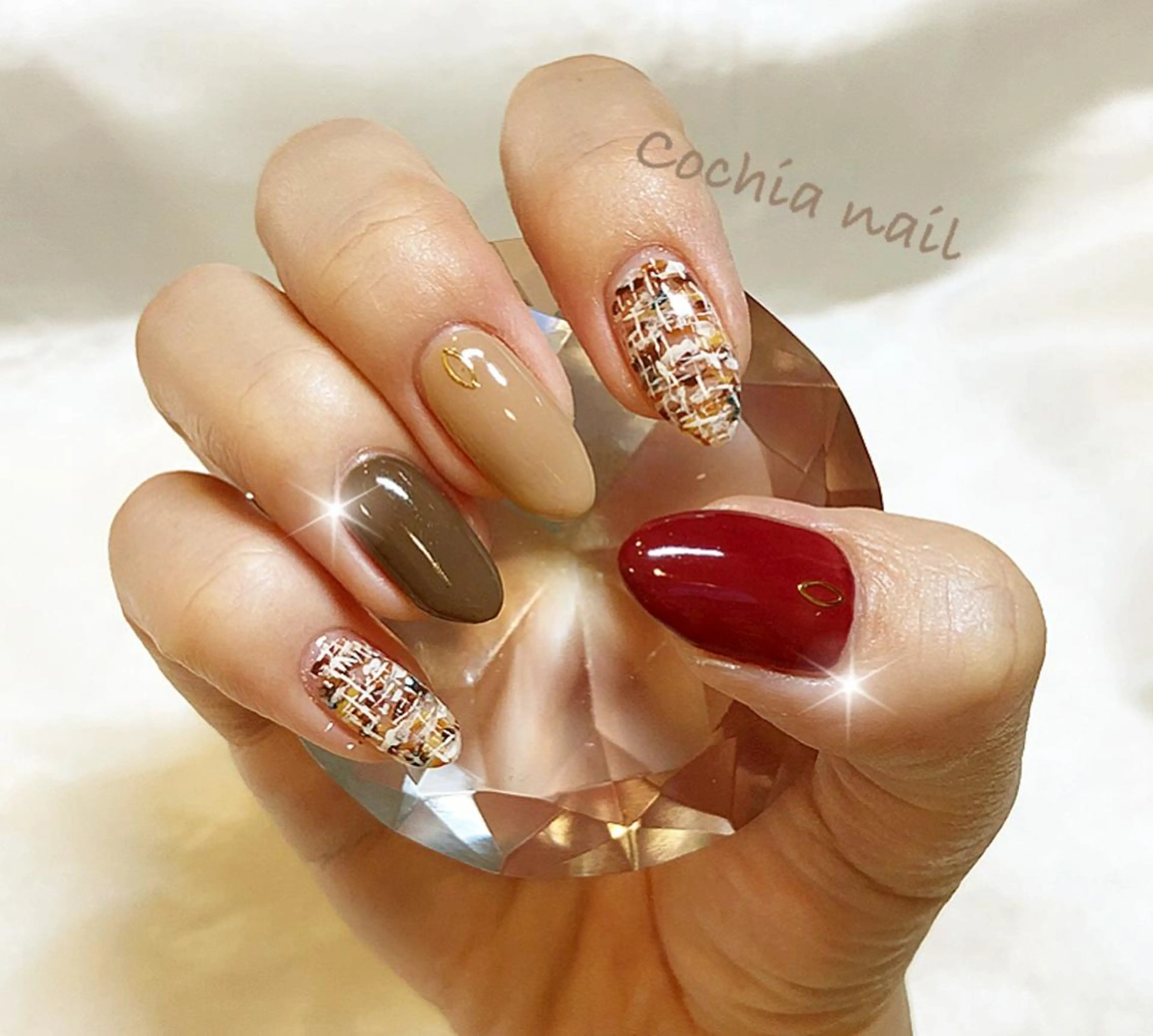 ネイル ハンドネイル ☆Cochia nail☆のネイルデザイン