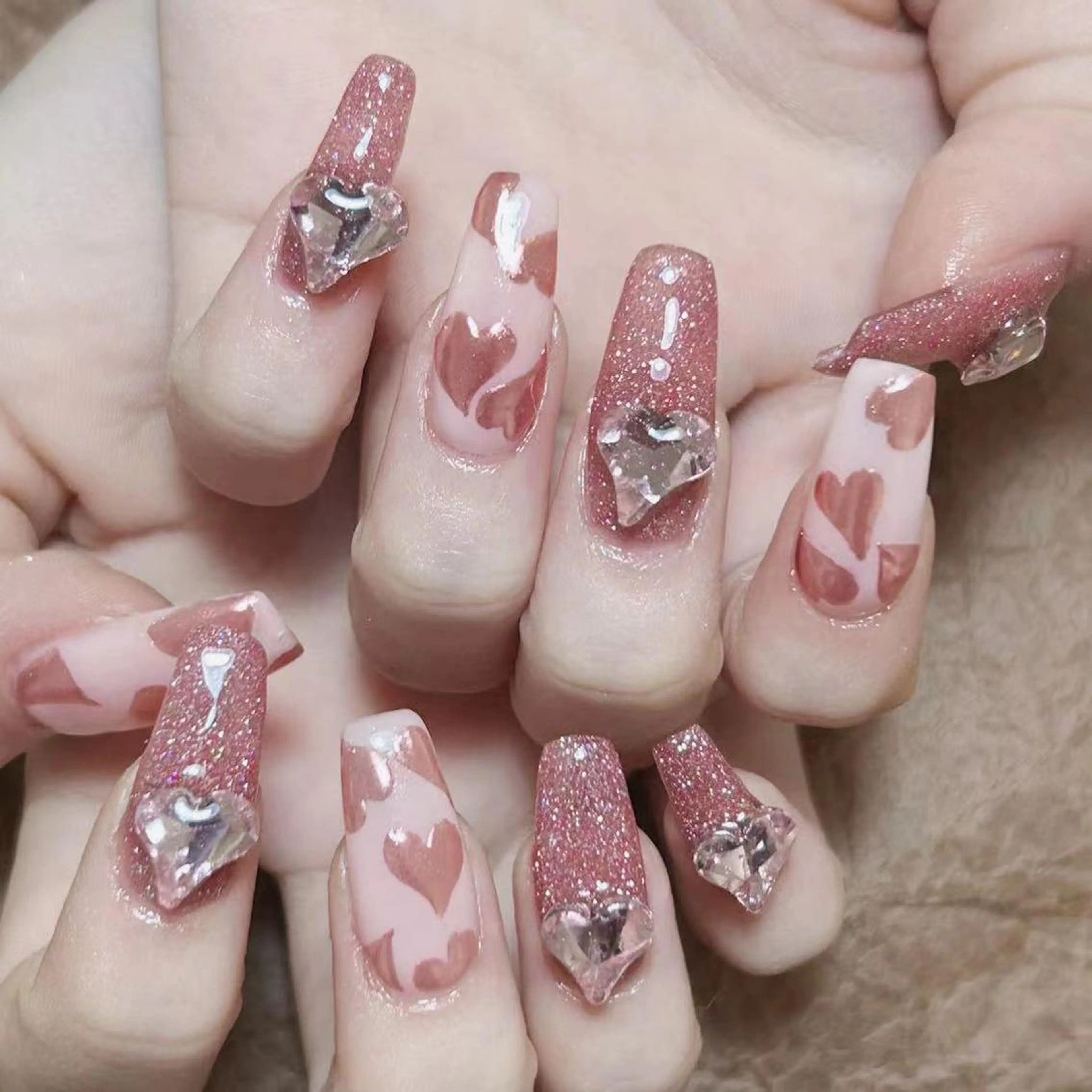 ネイル ハンドネイル ハンドケア DEMAIN- 🌹のネイルデザイン