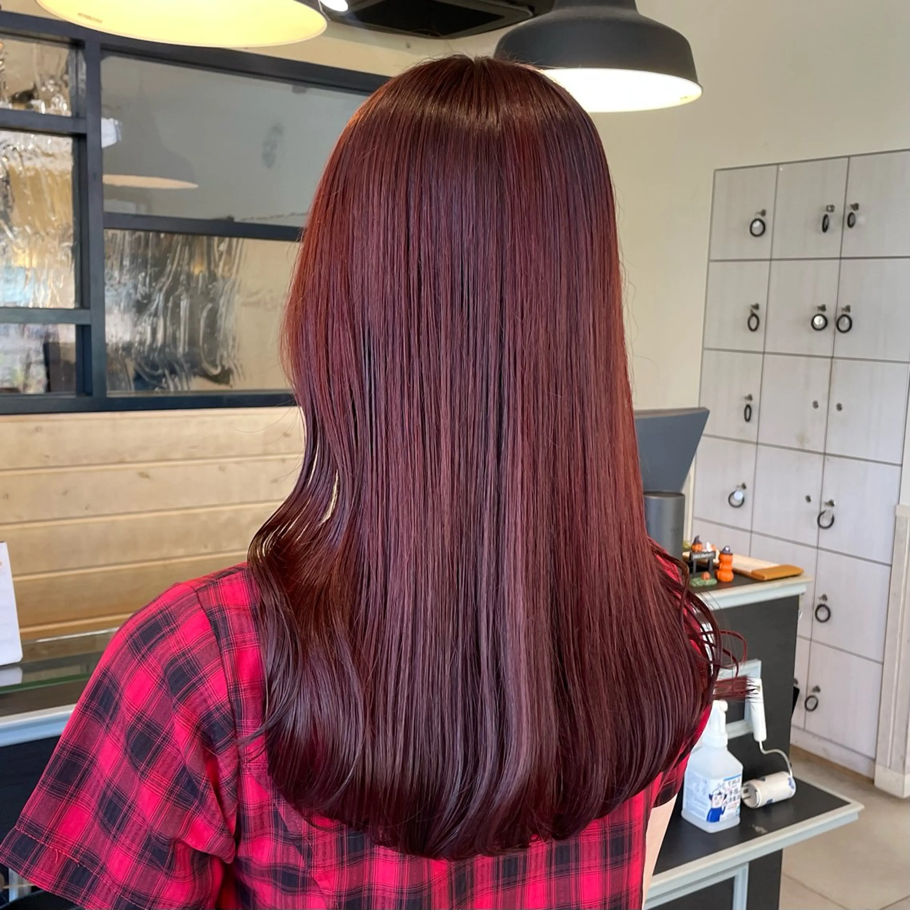 ロング カラー スナコザワ レナのヘアスタイル