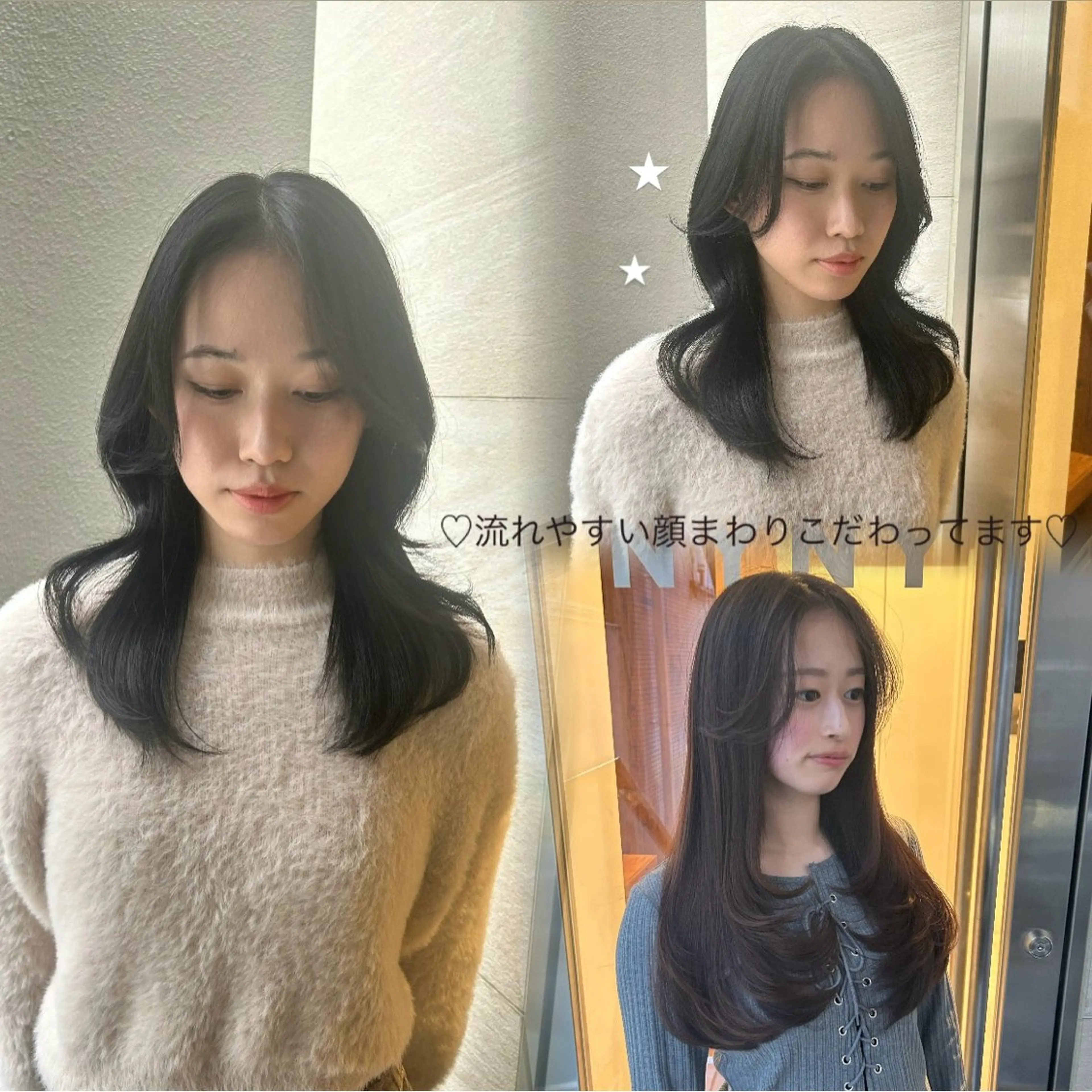 ロング カット レイヤー🎀透明感| ツヤ|ワンホンのヘアスタイル