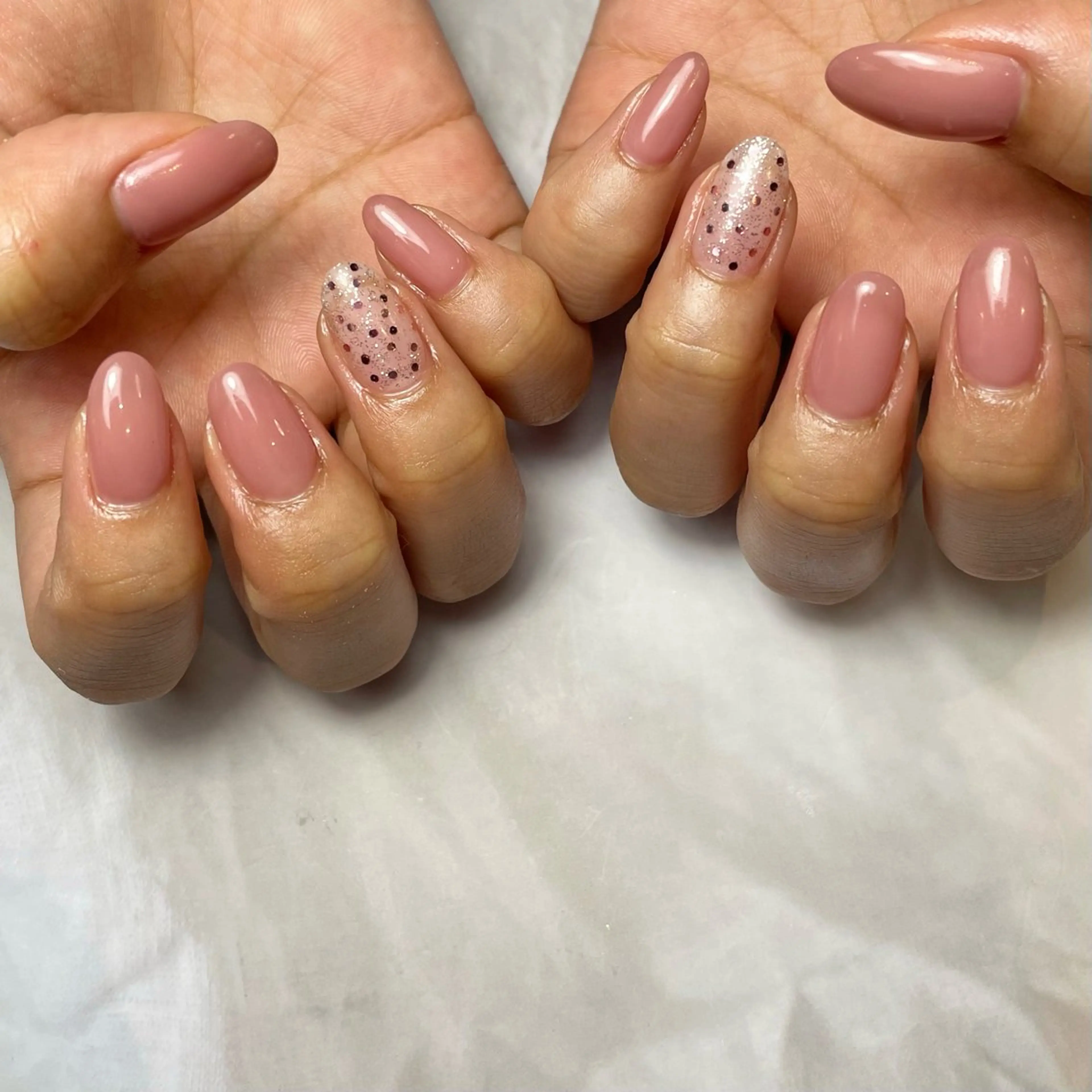 ネイル シンプルネイル ハンドネイル Reflection marikoのネイルデザイン