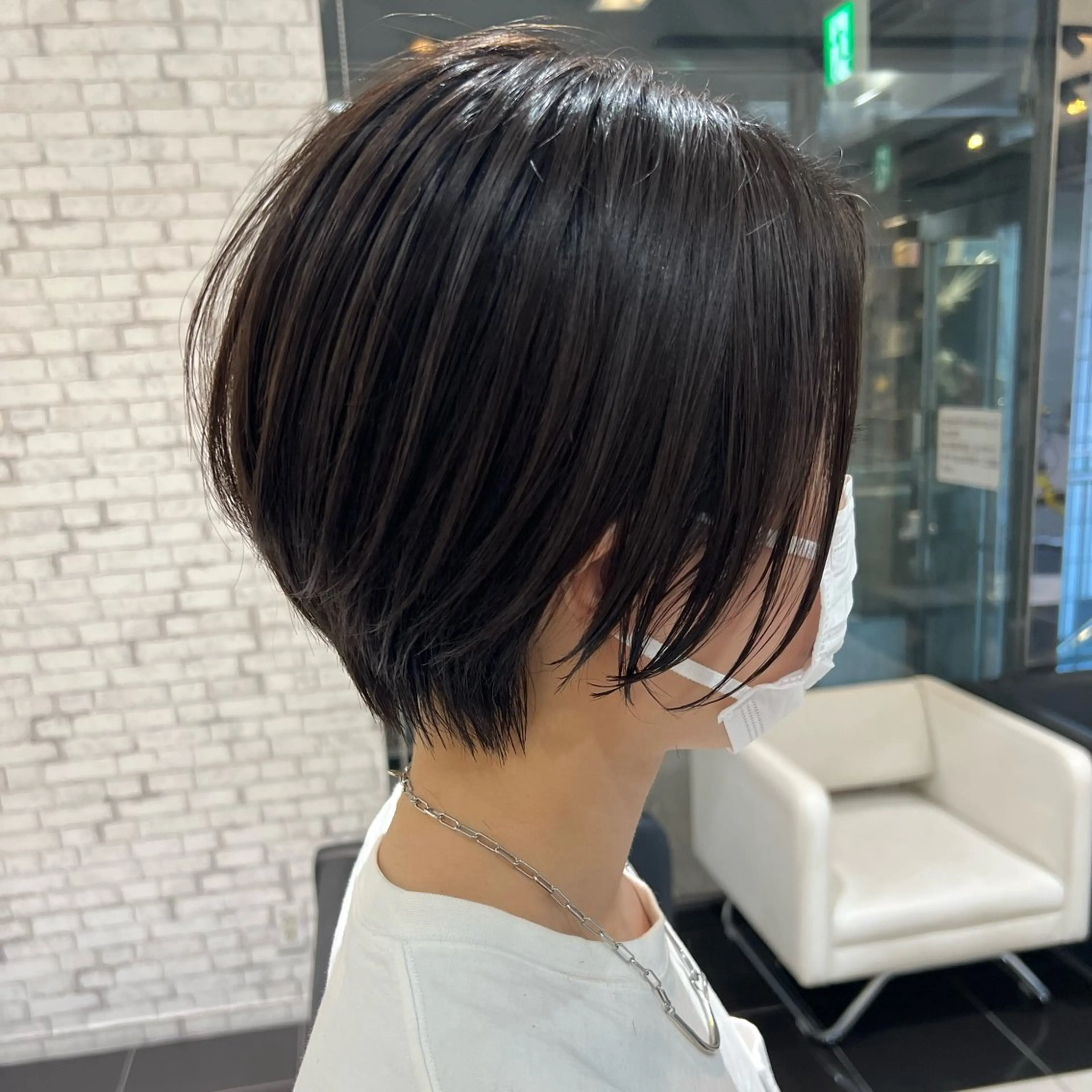 ショート スパイキーショート／ パーマ平松秀門のヘアスタイル
