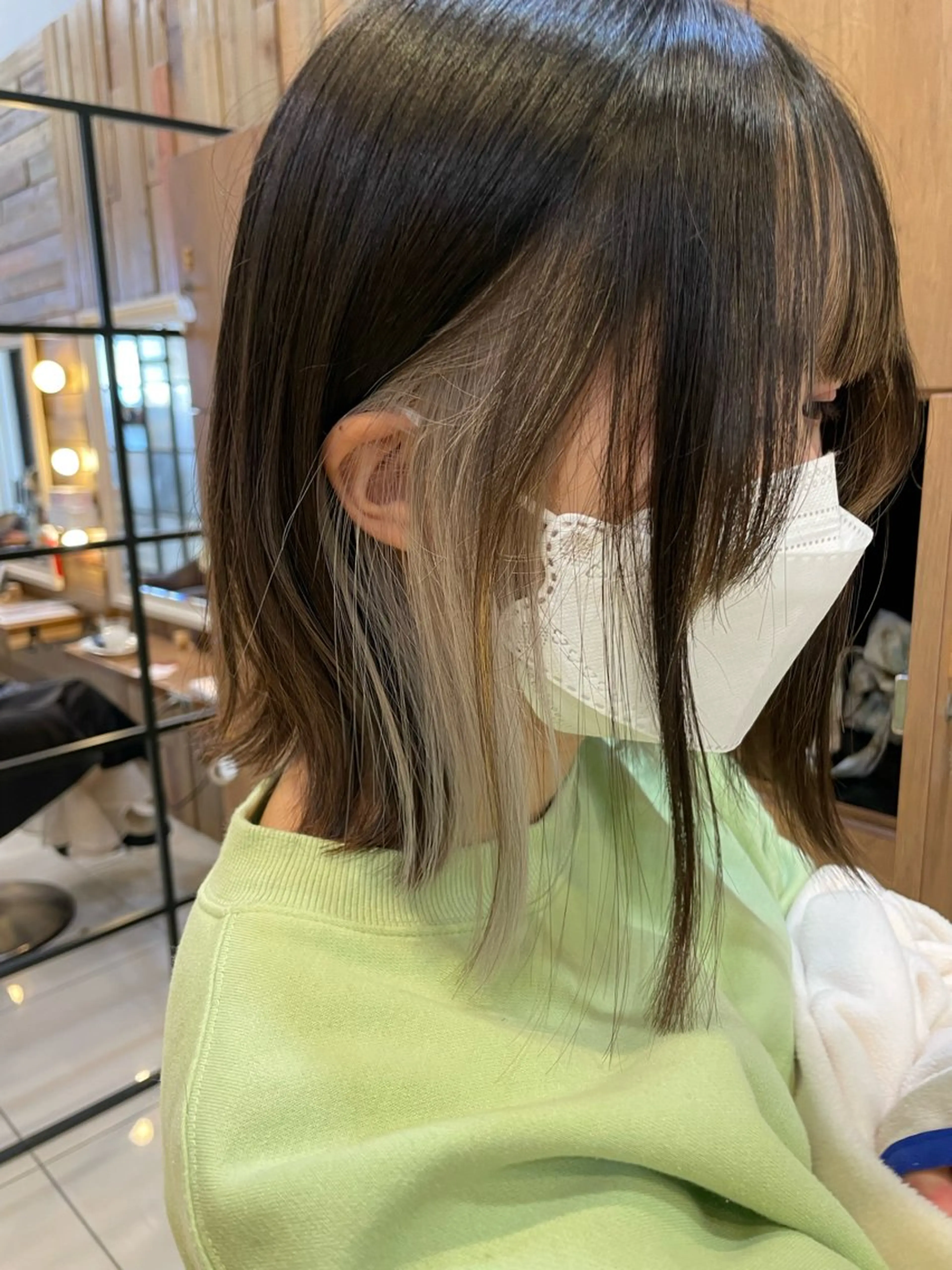 ミディアム 透明感color吉田 沙羅のヘアスタイル