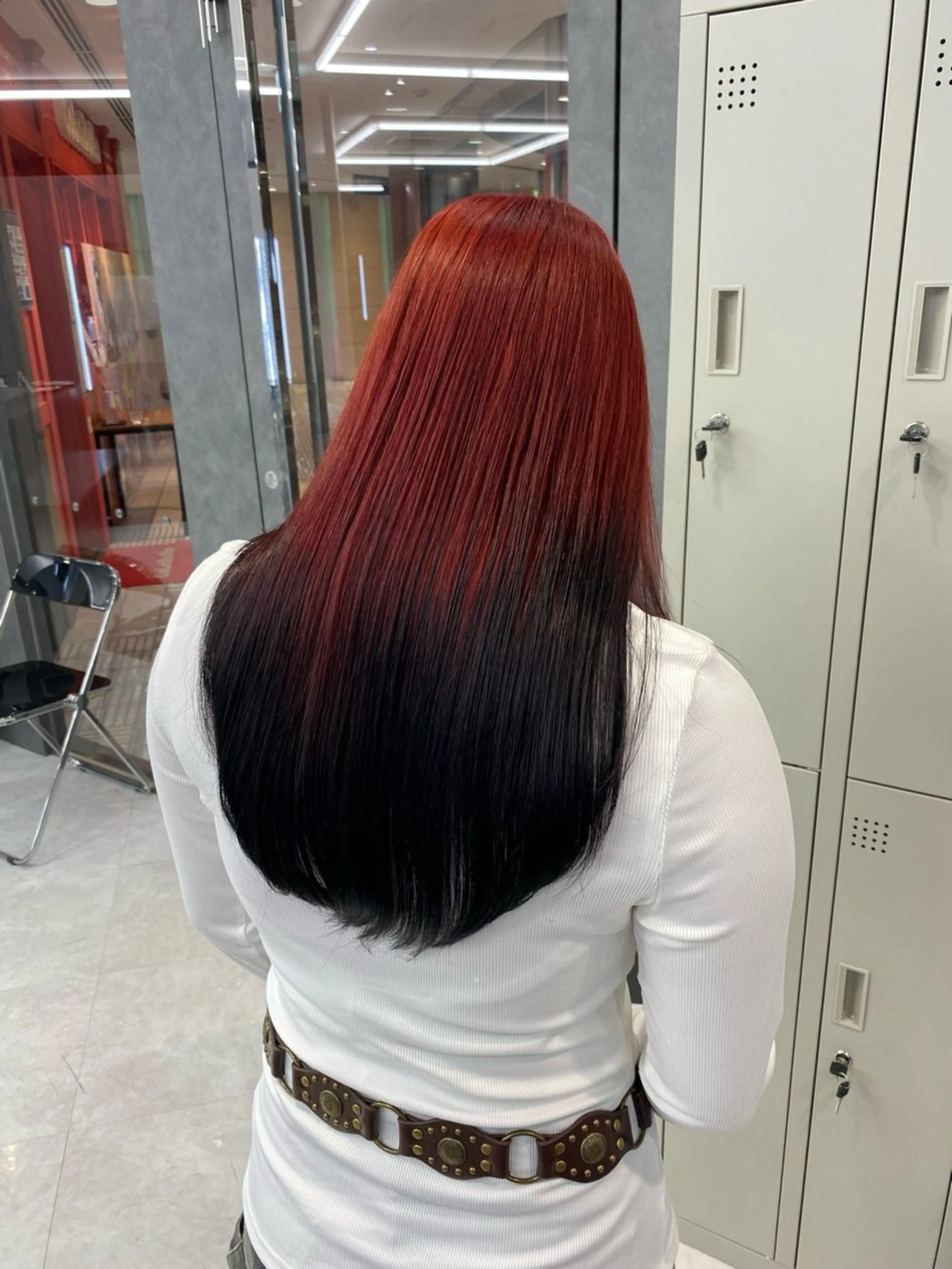 ロング ヘアカラー トリートメント カラー🌈/カット /栄/misa👻のヘアスタイル