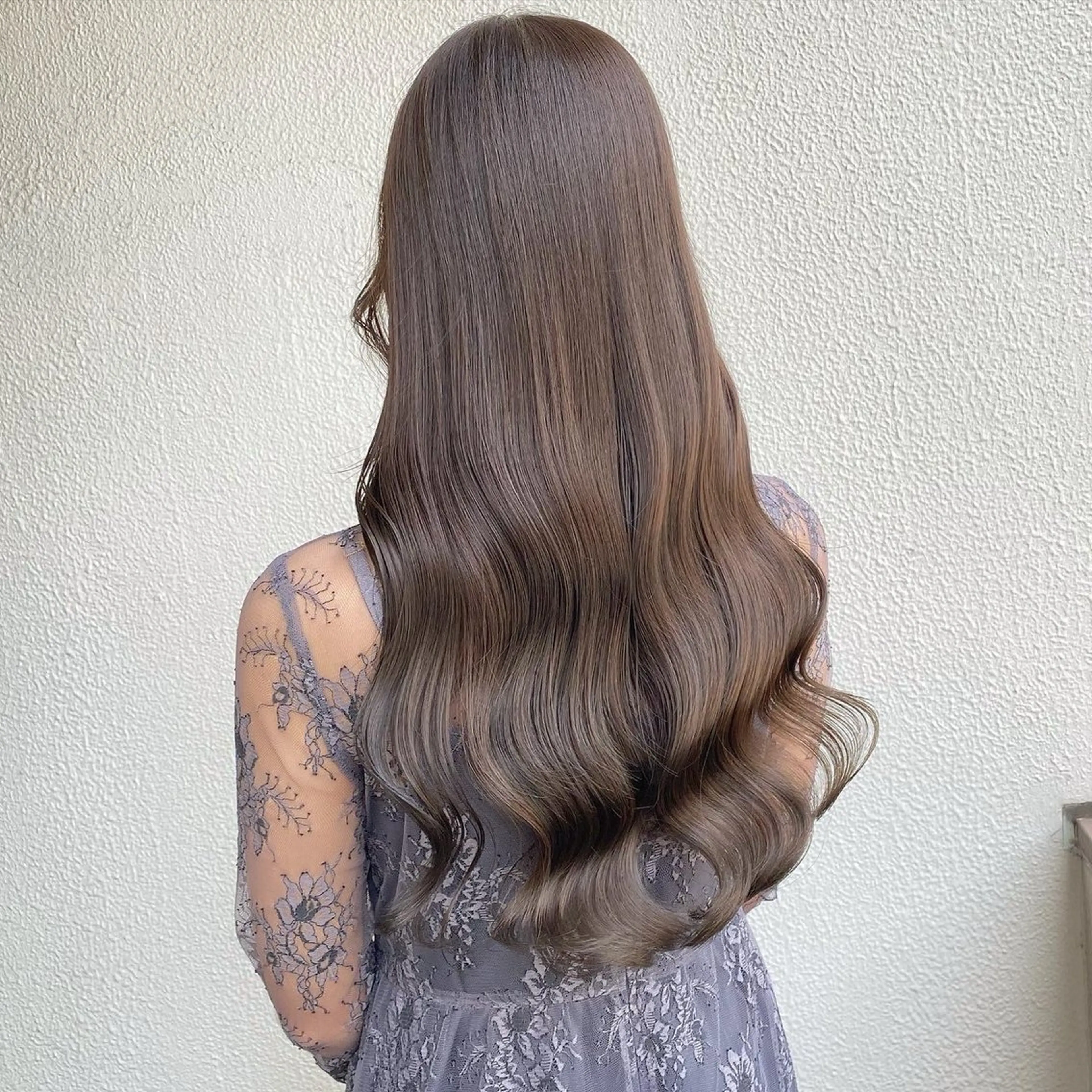 ロング カラー 🟦ニュアンス/メン ズパーマ横浜🟦のヘアスタイル