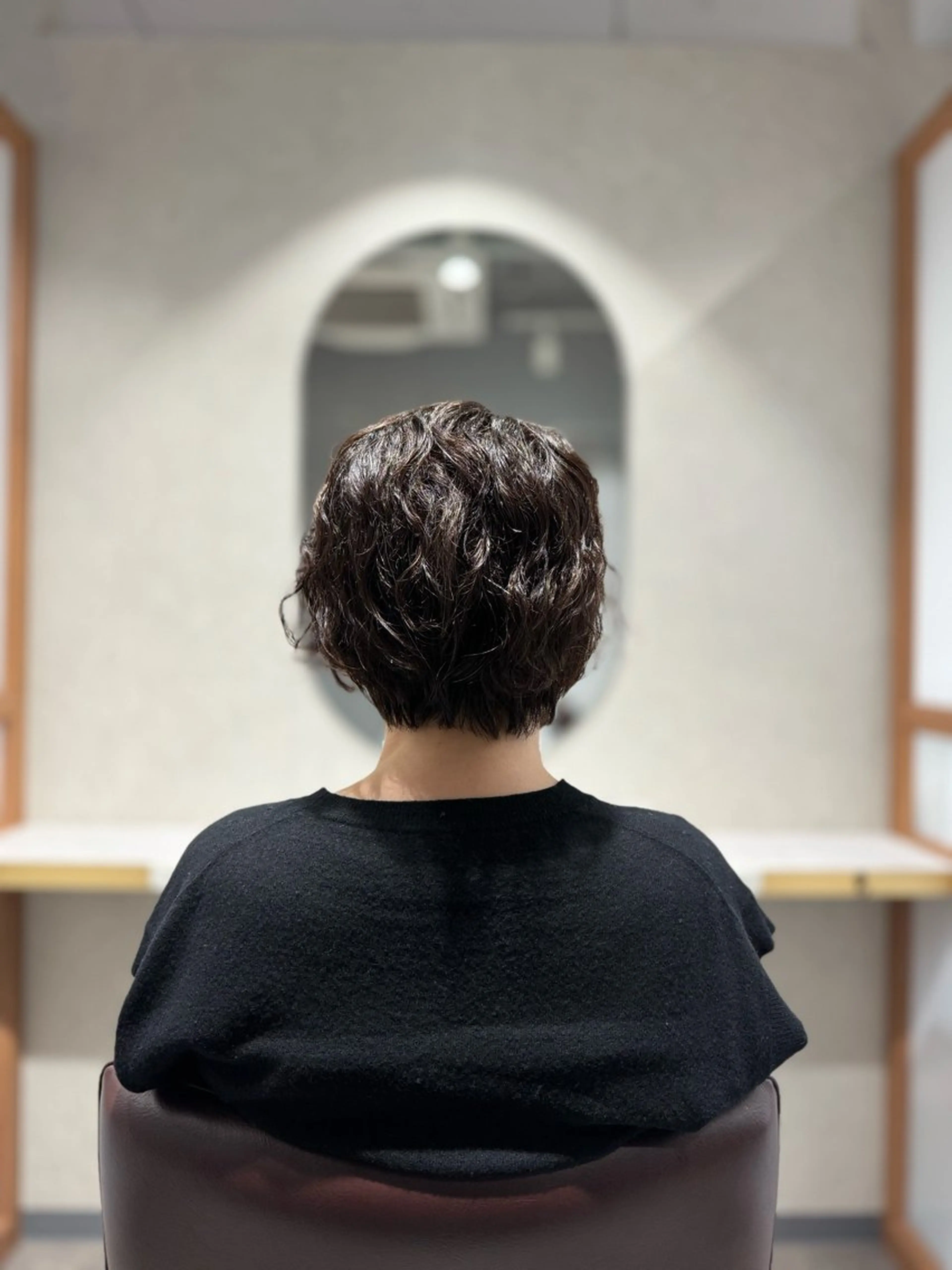 ショート カット ヘアカラー charme溝の口所属・くせ毛カット終着点 カワサキトオル溝の口のヘアスタイル