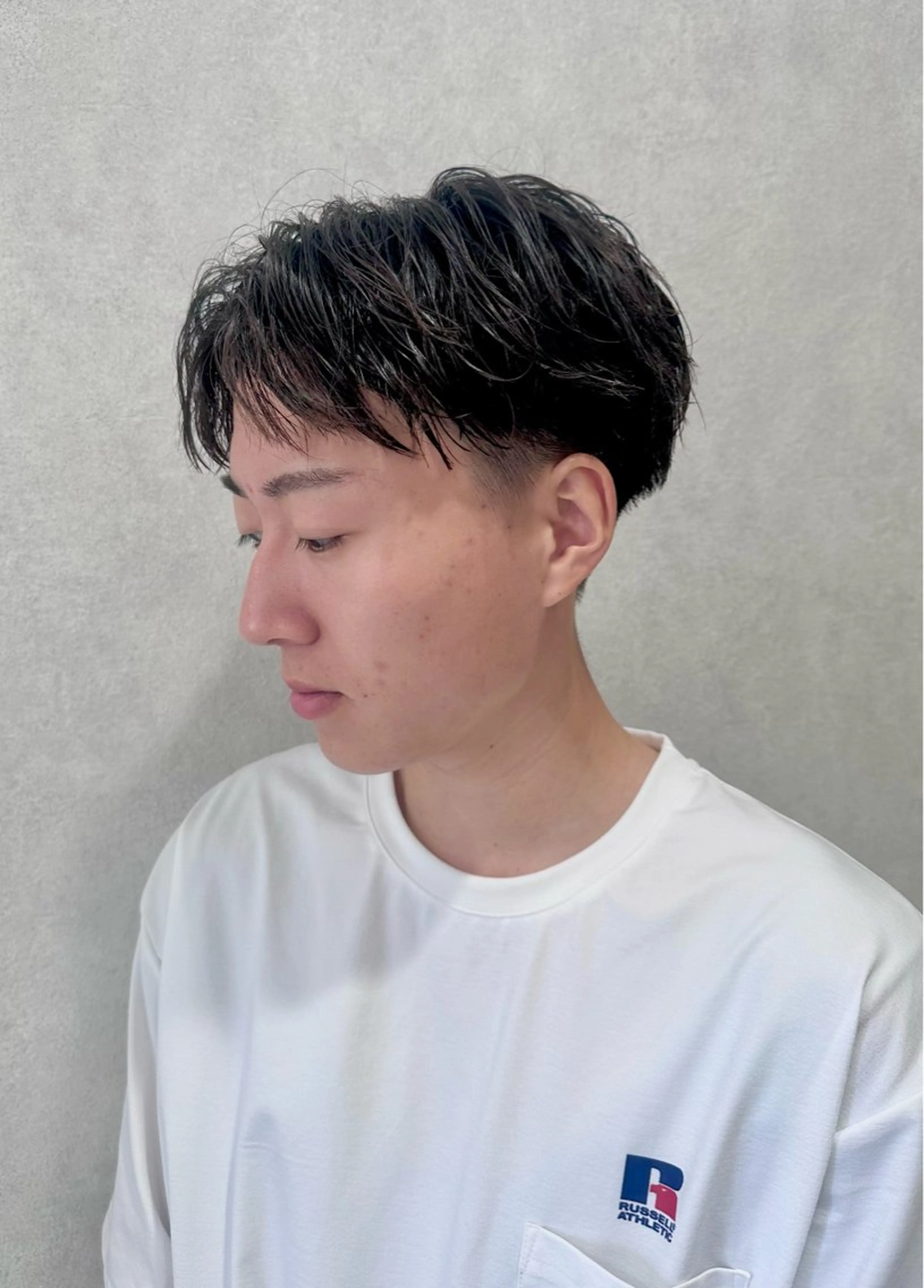 メンズ 山口稜太 メンズ/波巻きパーマのヘアスタイル