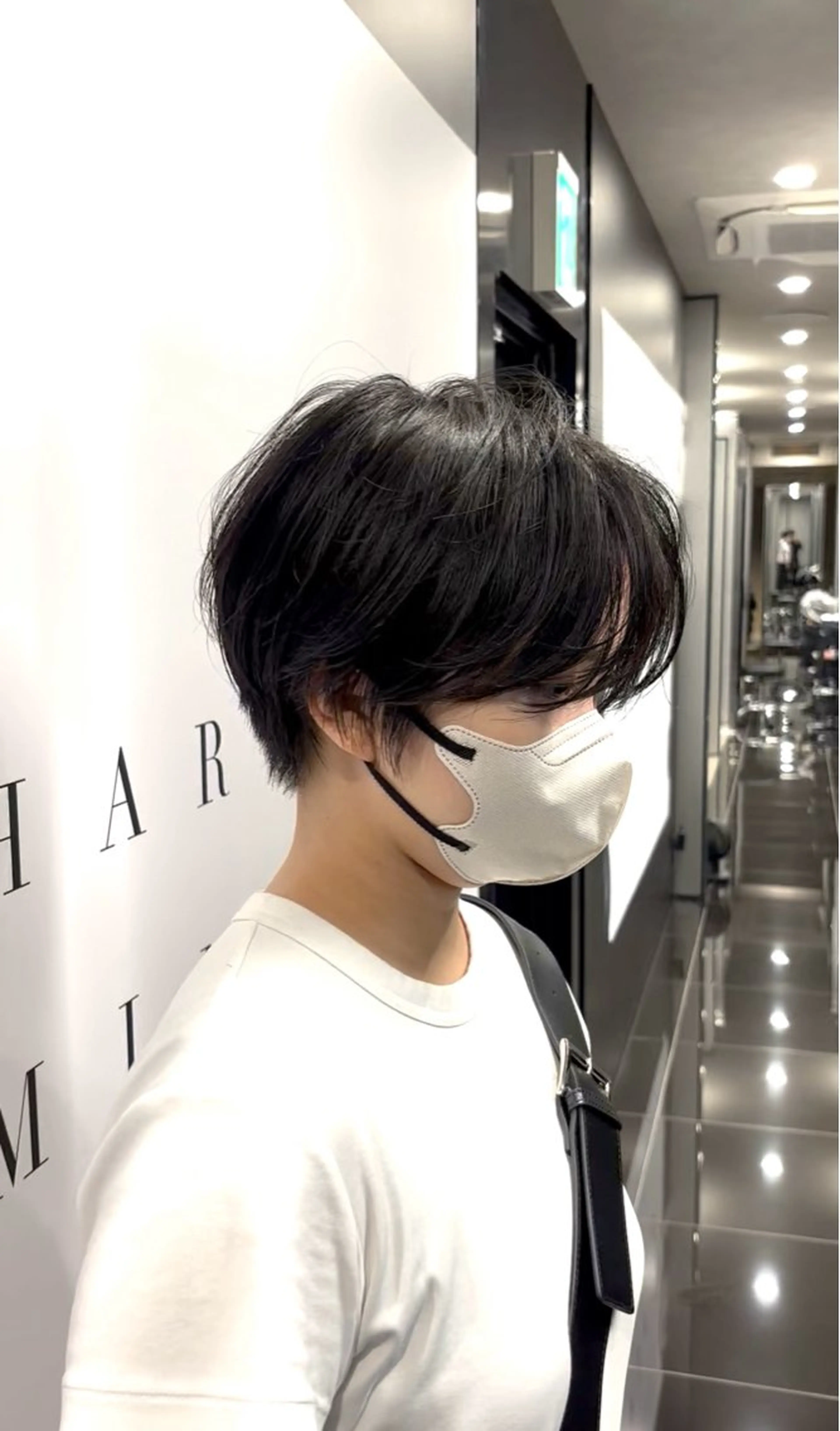 ショート ショートボブ ハンサムショート 丸みショート ボブ くびれヘア HARUKI  MINATO Japan広島紙屋町店所属・hmj紙屋町店 脊戸智志のヘアスタイル