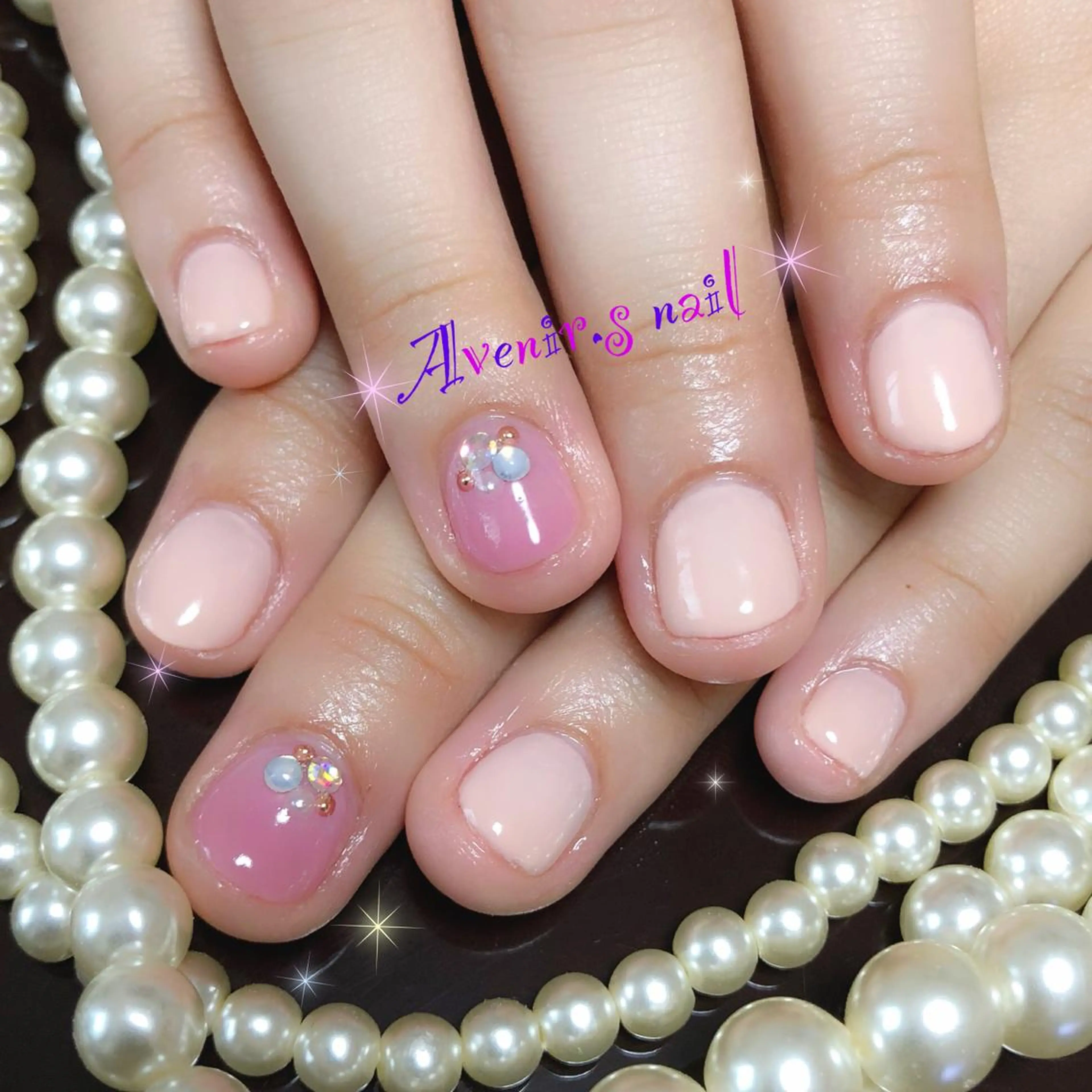 ネイル ショートネイル Home Salon Avenir.のネイルデザイン