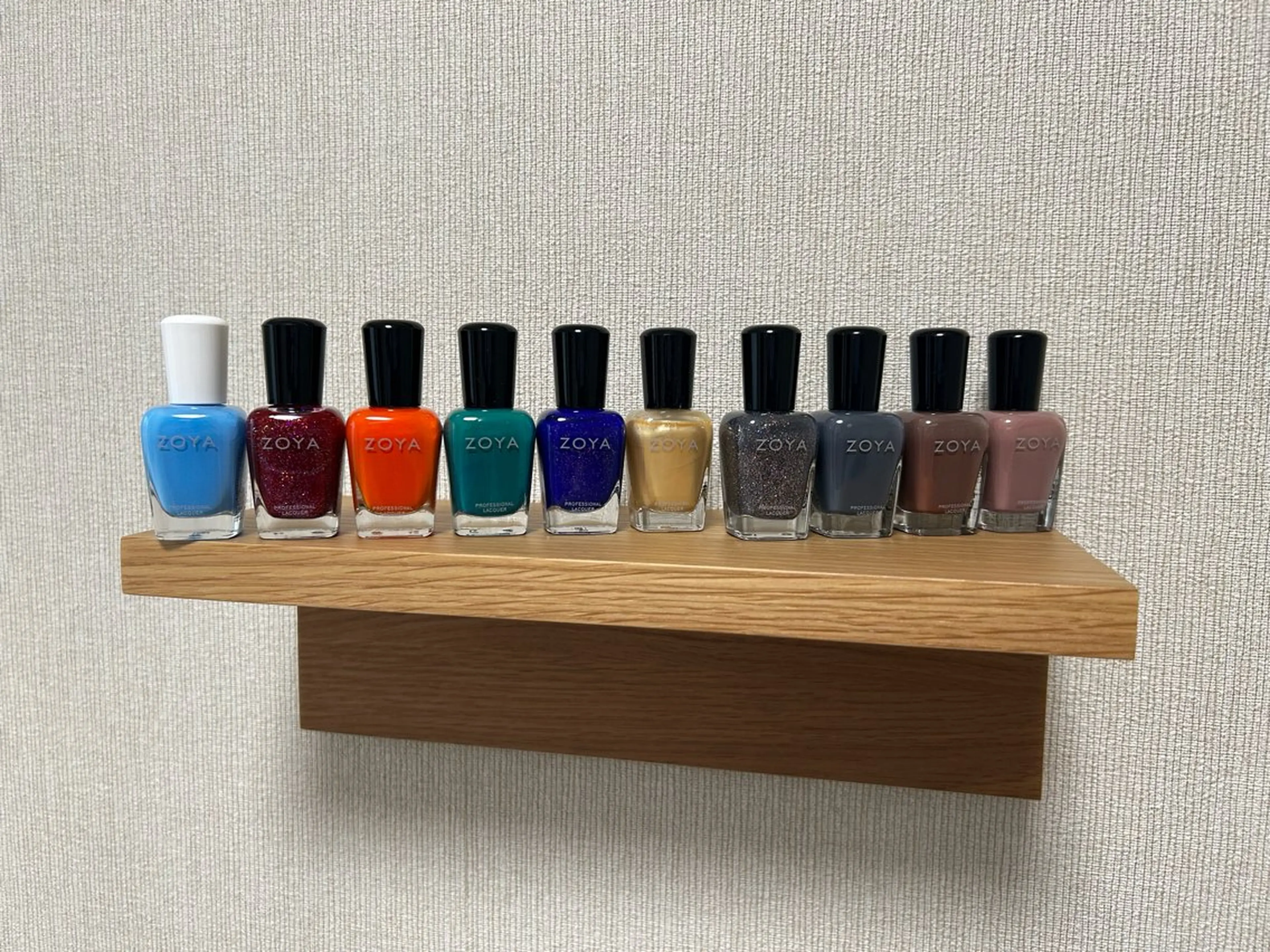 フットネイルポリッシュワンカラーの写真