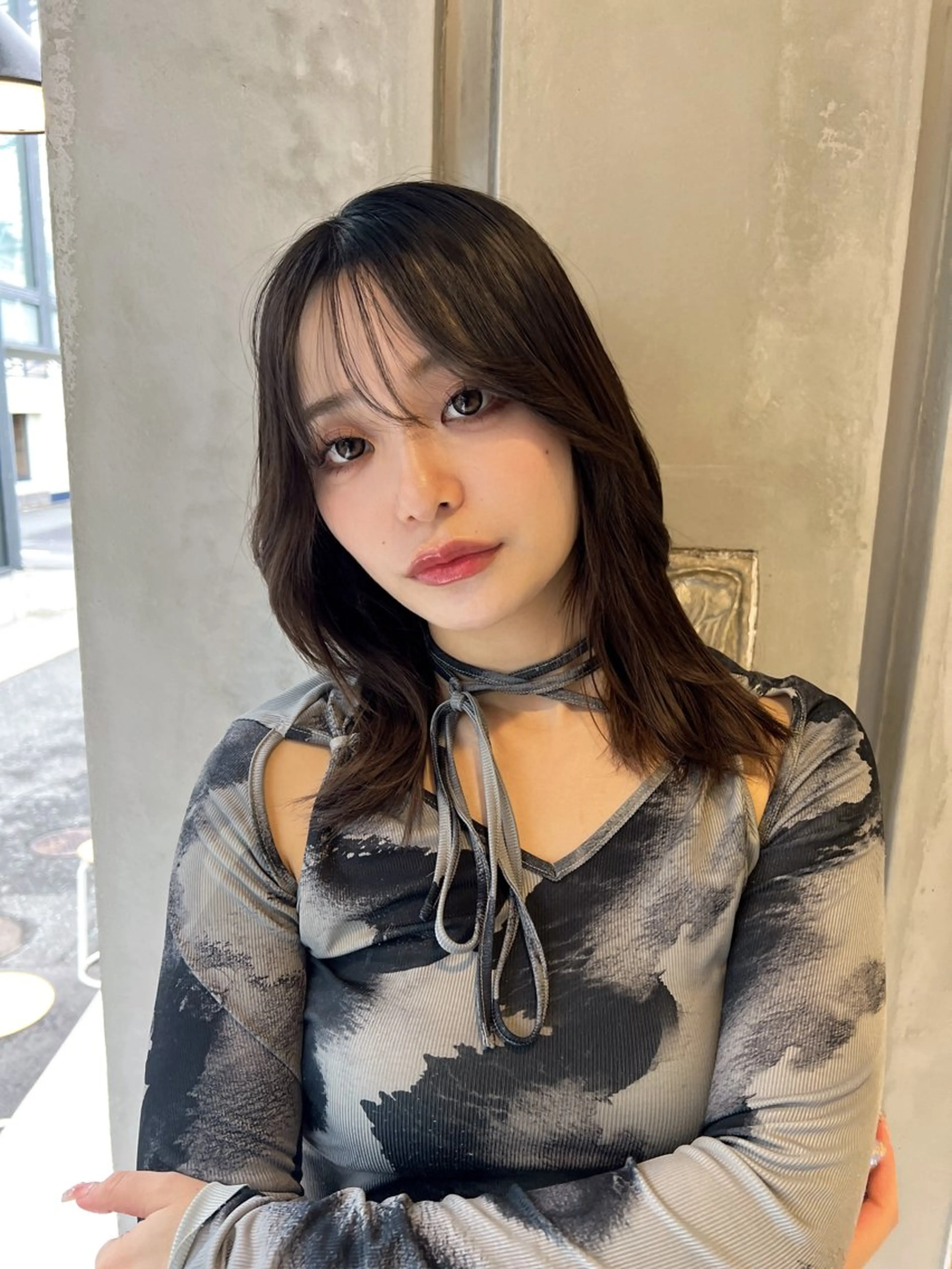 ミディアム カラー ヘアカラー トリートメント 💎透明感カラー特化 💎TAISEIのヘアスタイル