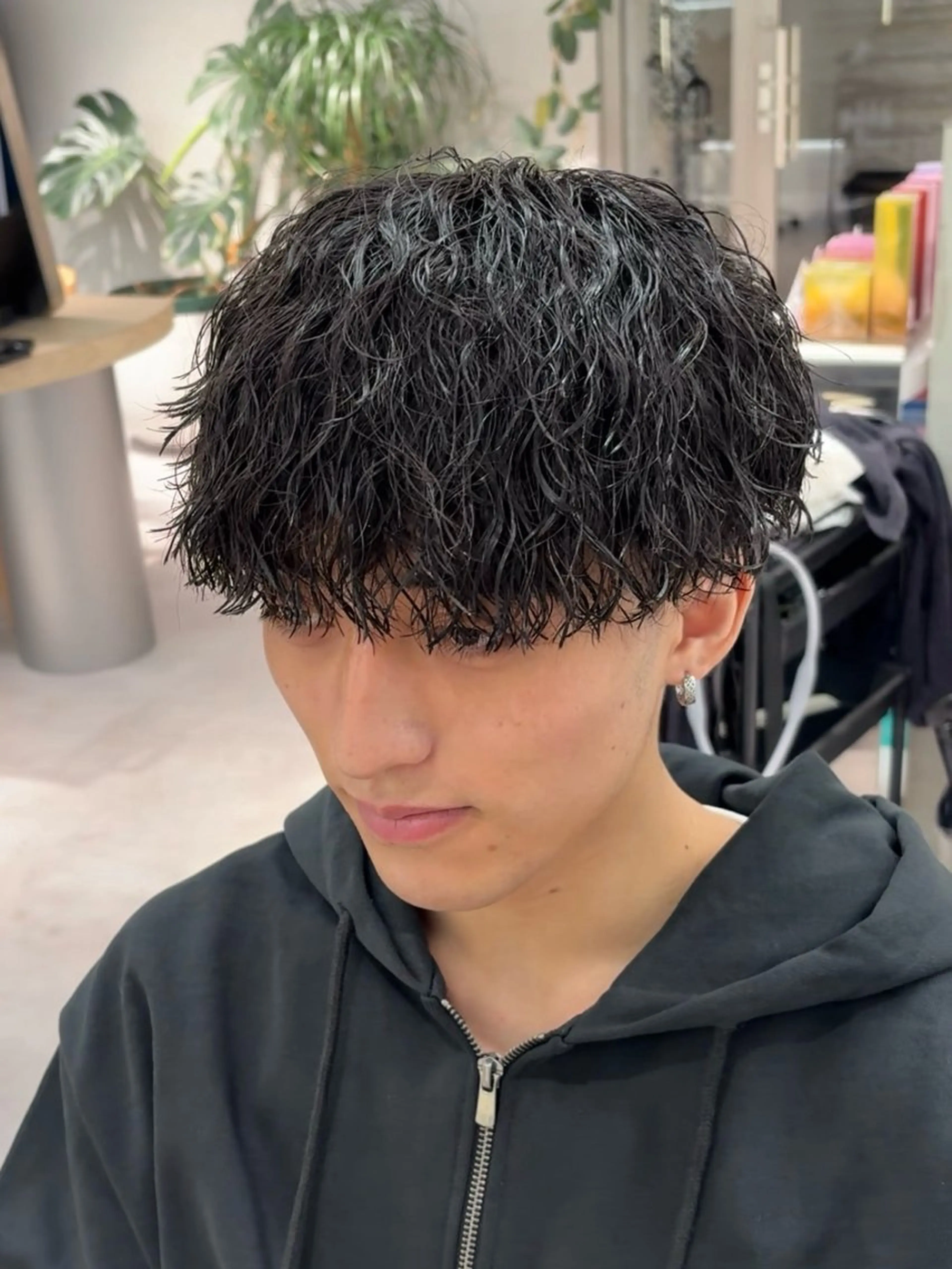 パーマ メンズ カット パーマ トリートメント メンズカット松戸/韓 国/メンズパーマ航太のヘアスタイル