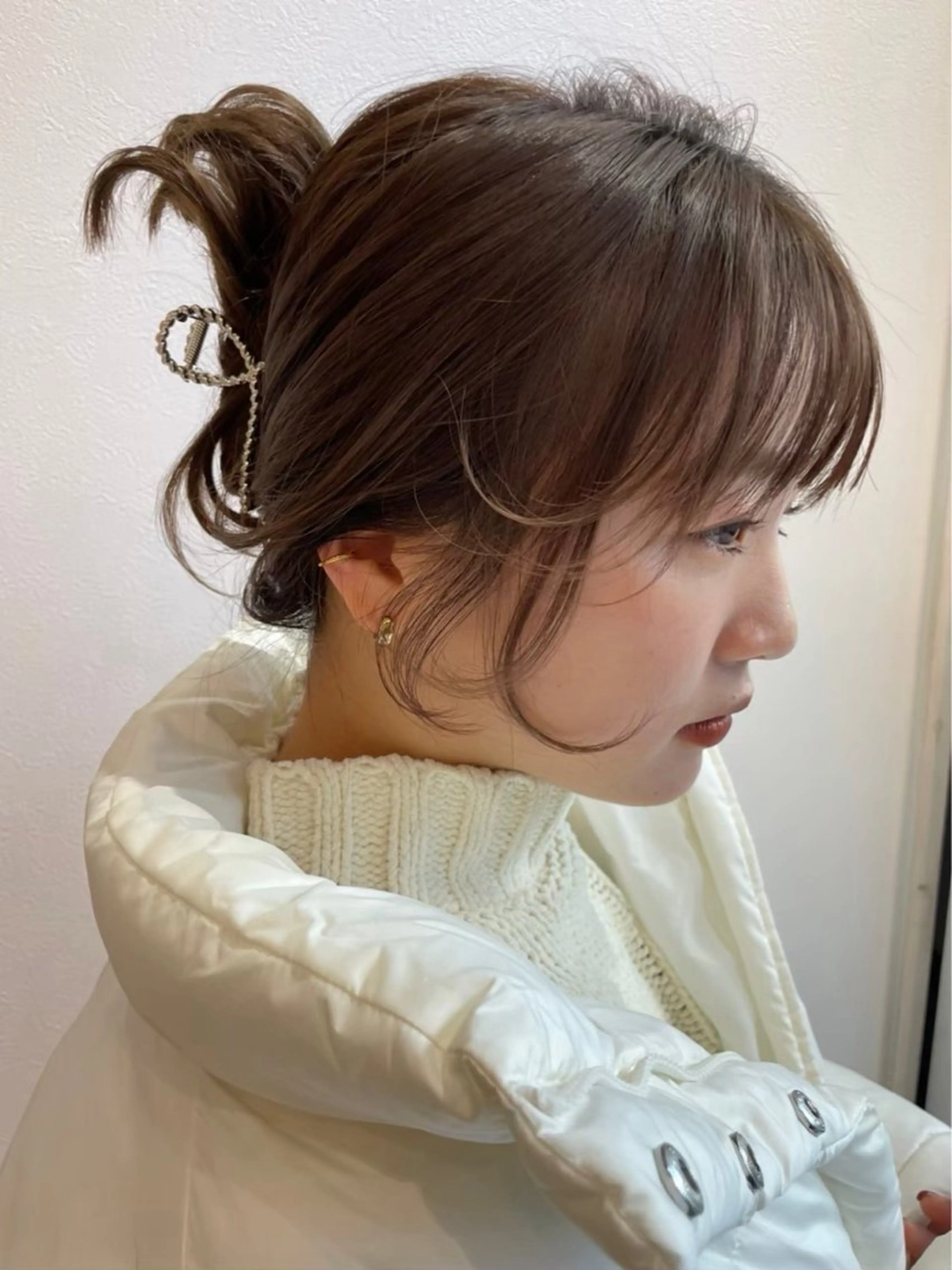 ショート GIEN NU 茶屋町+所属・久保 佳乃のヘアスタイル