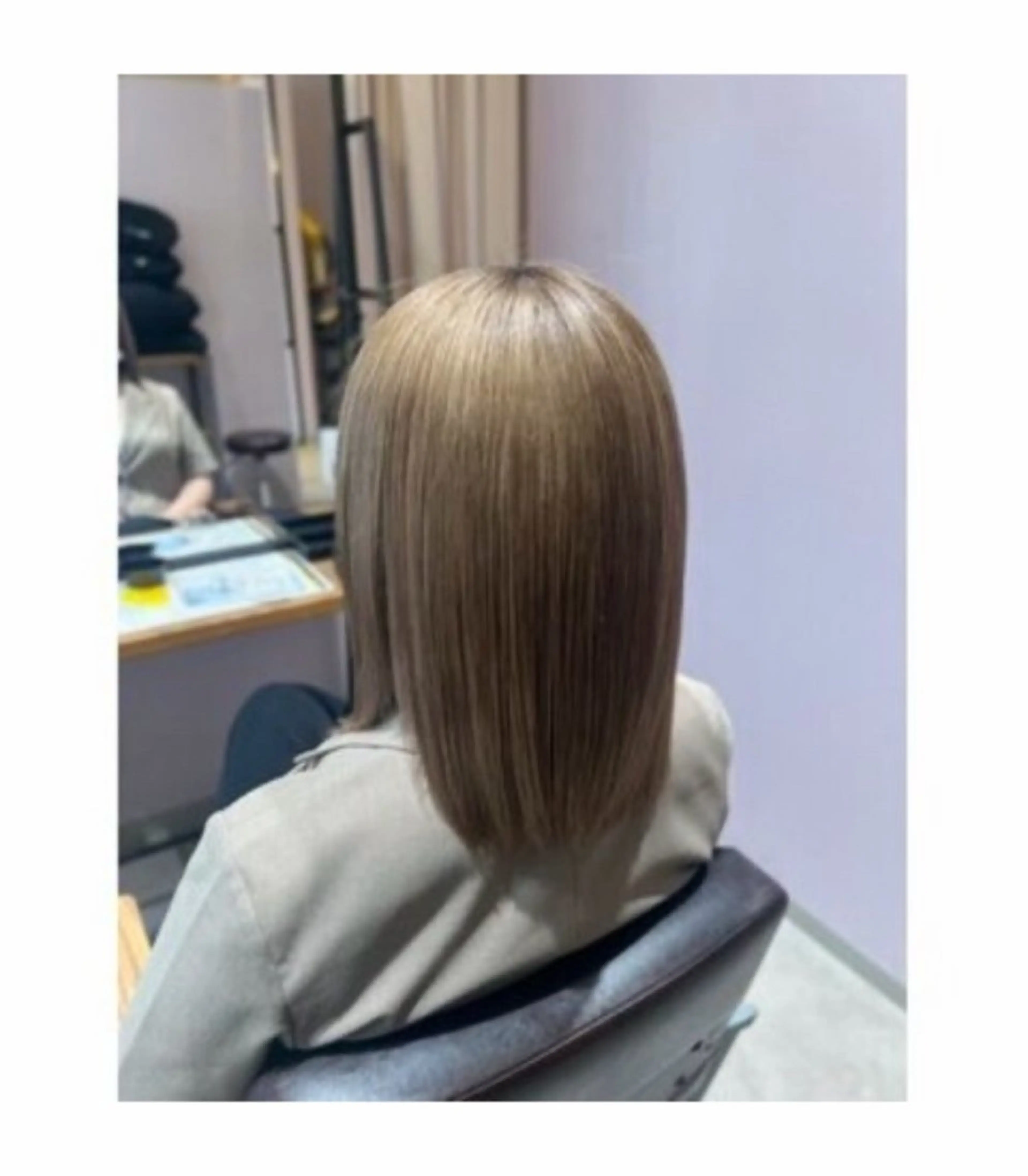 カラー ヘアカラー 梶 瑞希のヘアスタイル