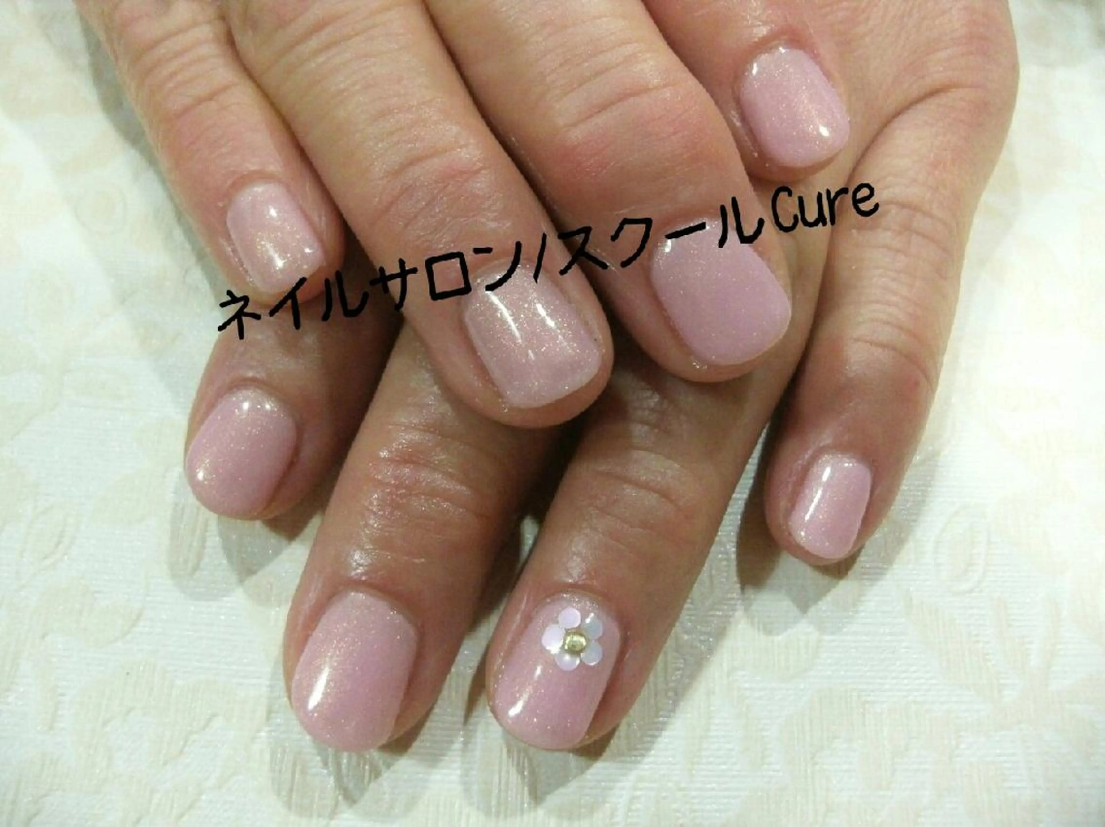 ショート ネイル ネイルサロン Cureのネイルデザイン