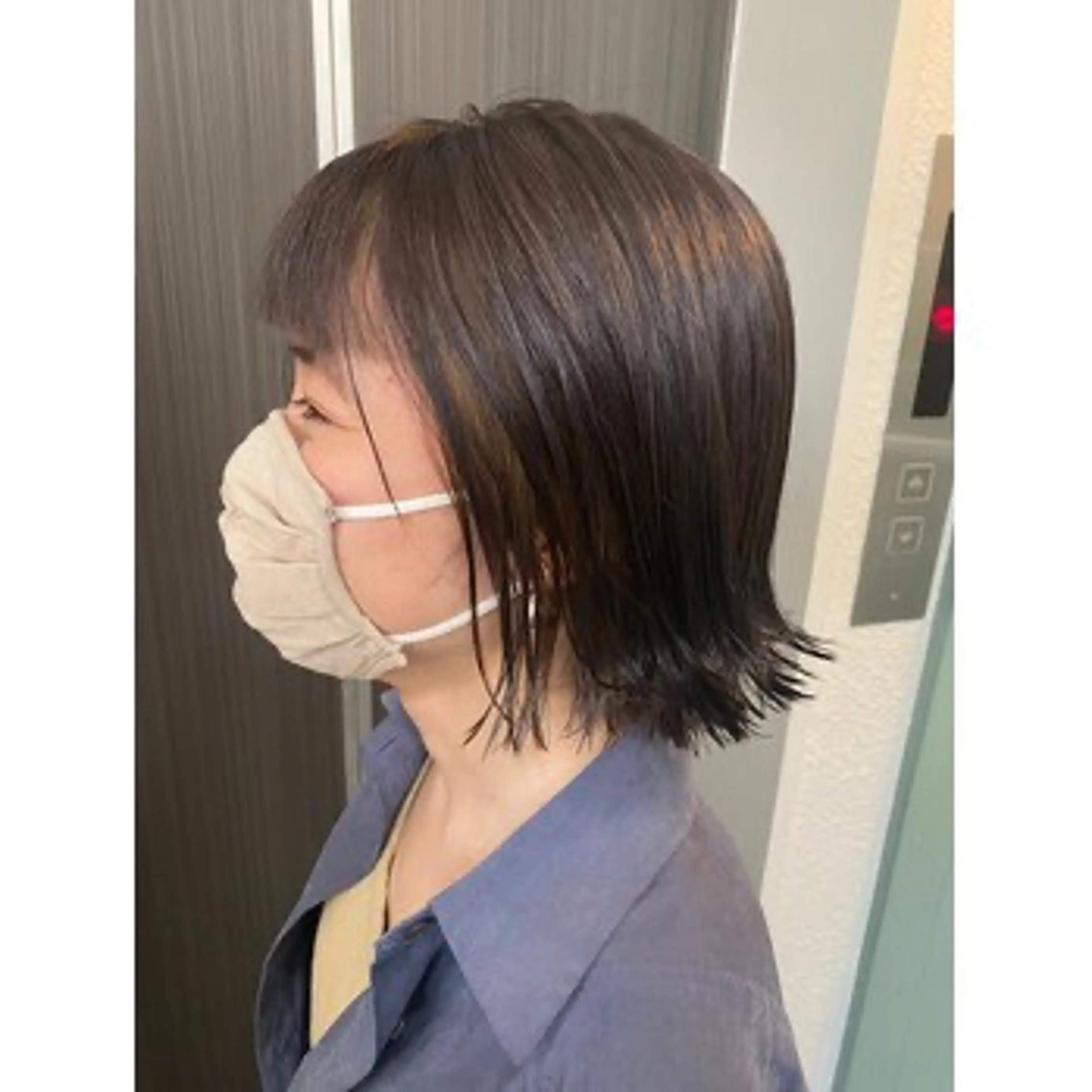 ミディアム スタイリスト まことのヘアスタイル