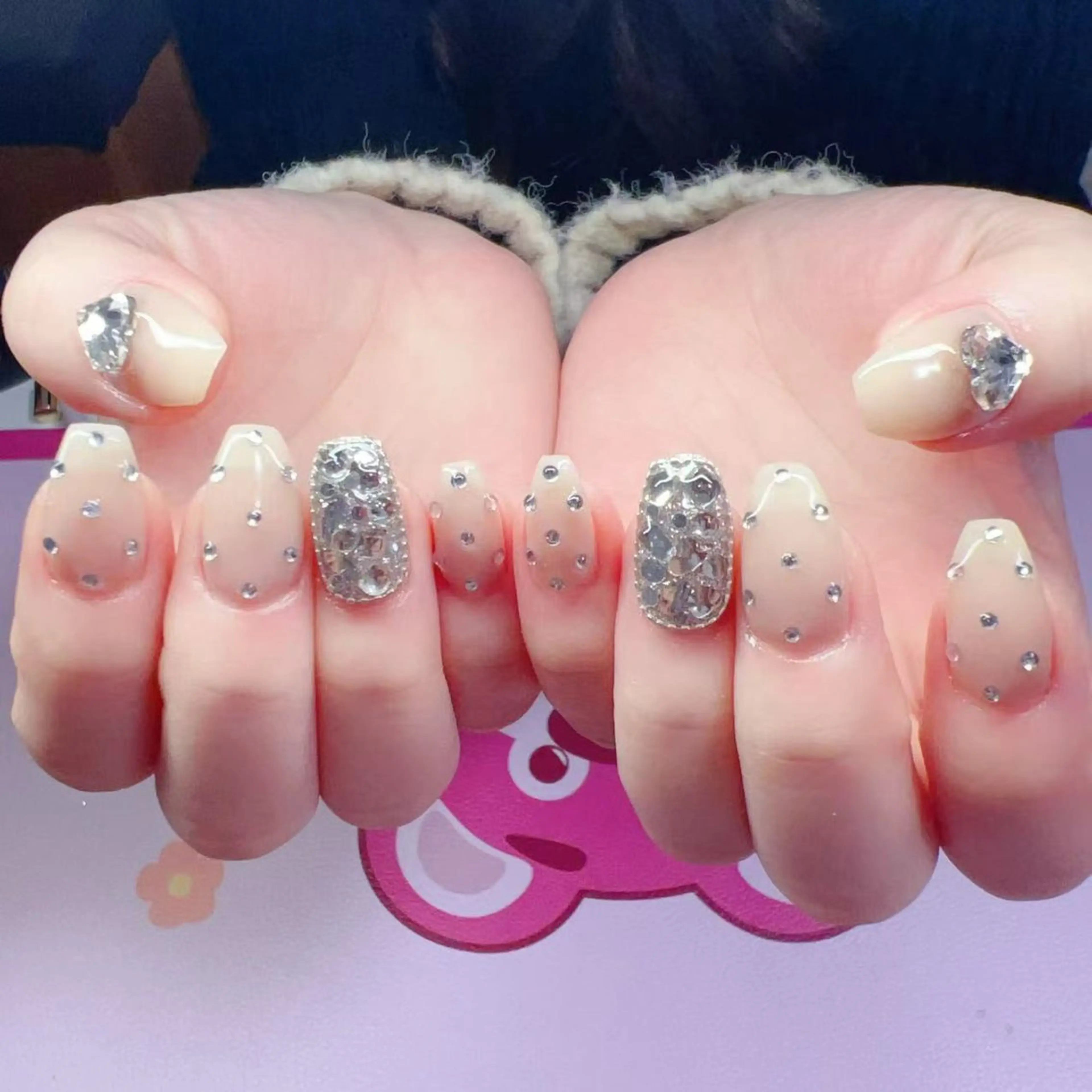 ネイル キラキラネイル ハンドネイル YUYI.nail salonのネイルデザイン