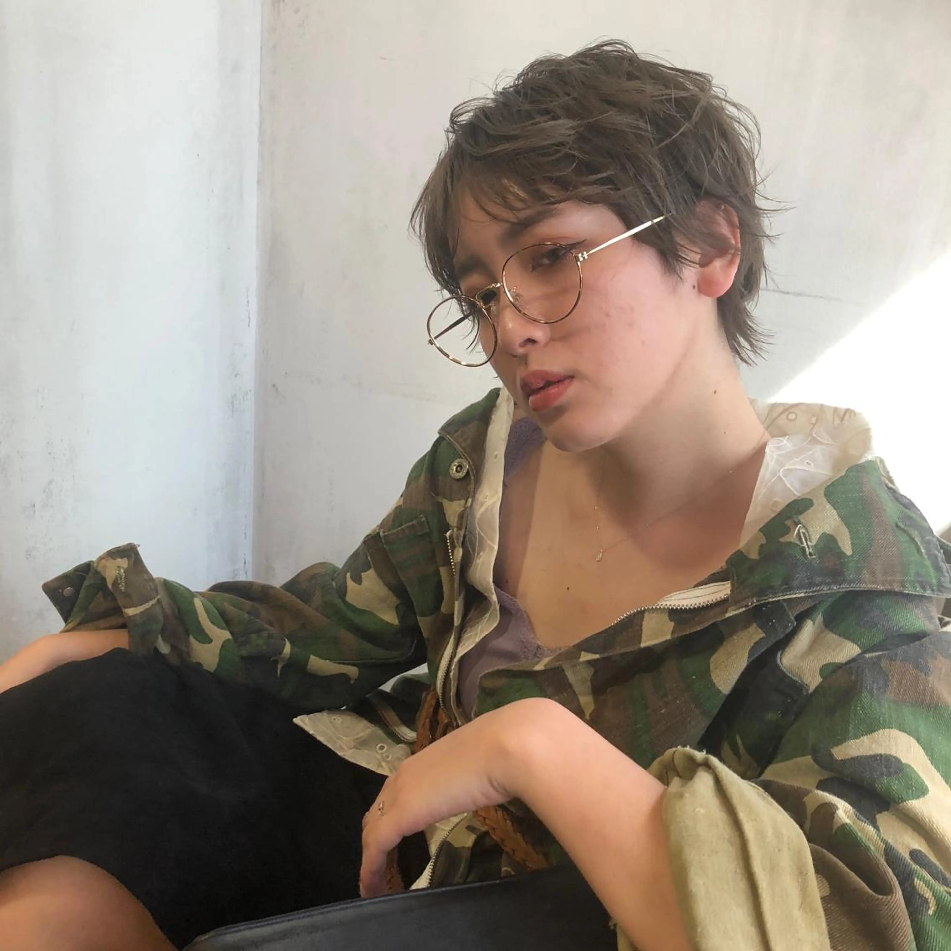 ショート パーマ ショート/ボブ専門 宮脇美奈/南船場のヘアスタイル