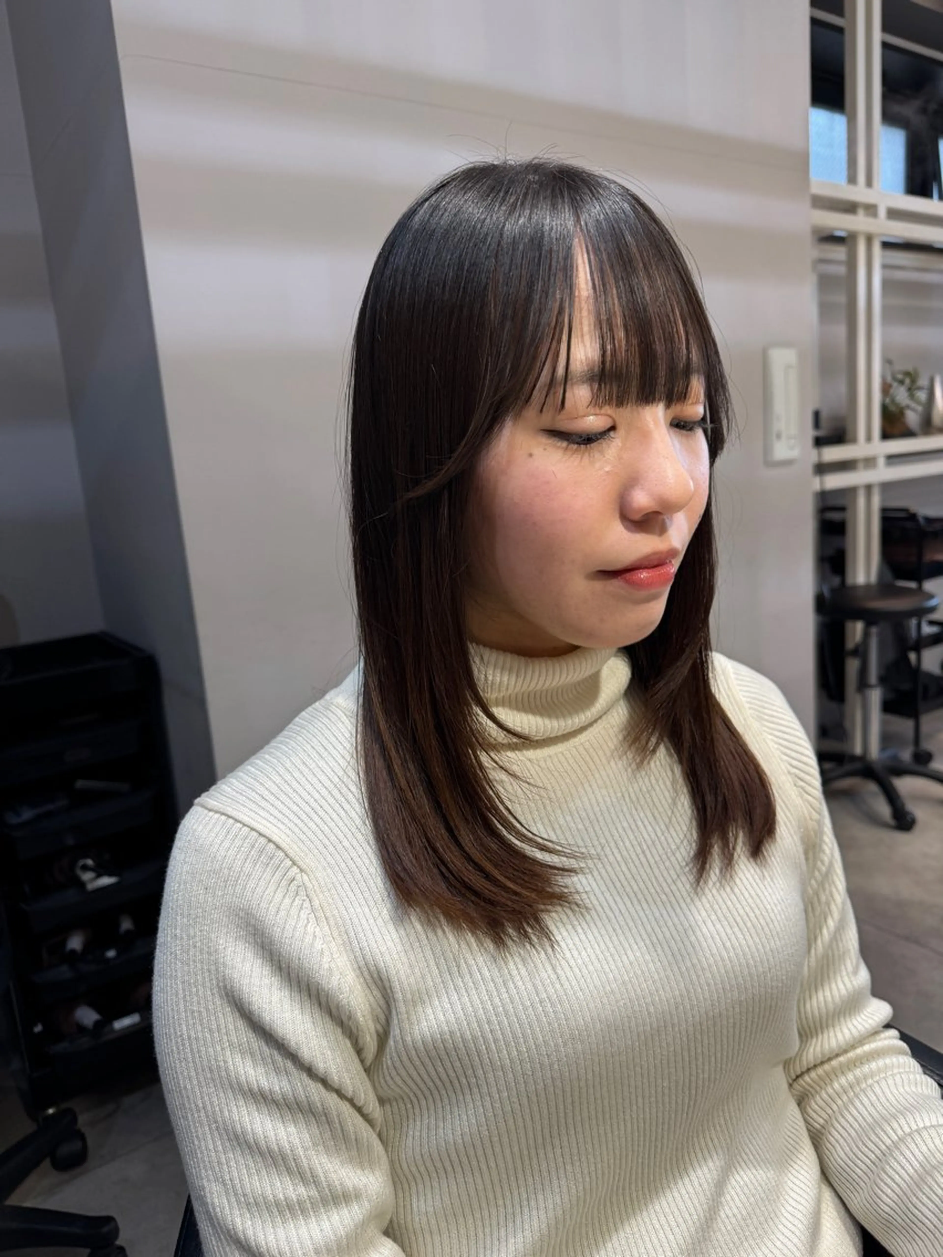 ミディアム レイヤーカット カット Dxxxx III所属・女性目線の大人 メンズ*Ayakaのヘアスタイル