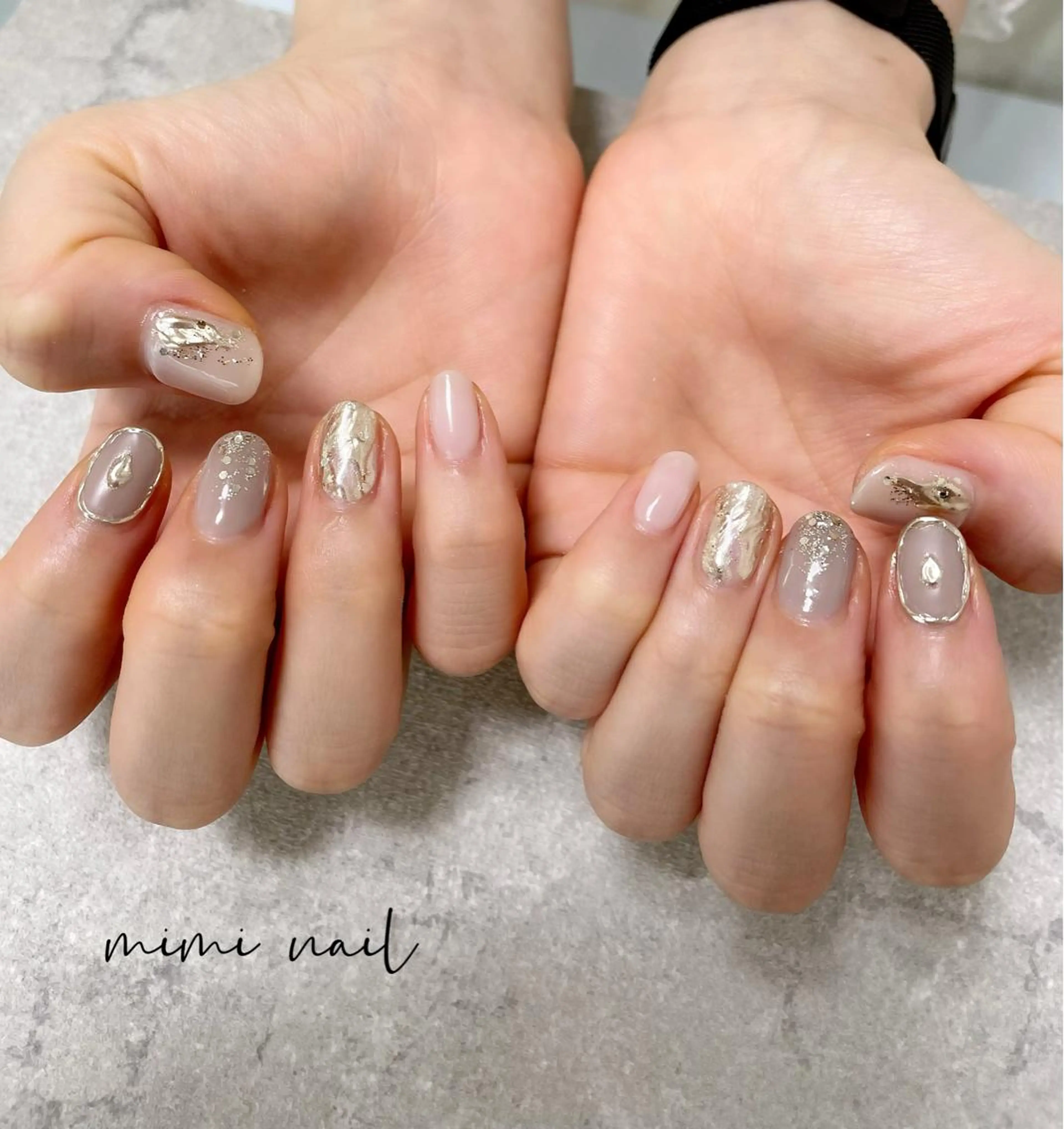 ネイル ハンドネイル mimi nailのネイルデザイン
