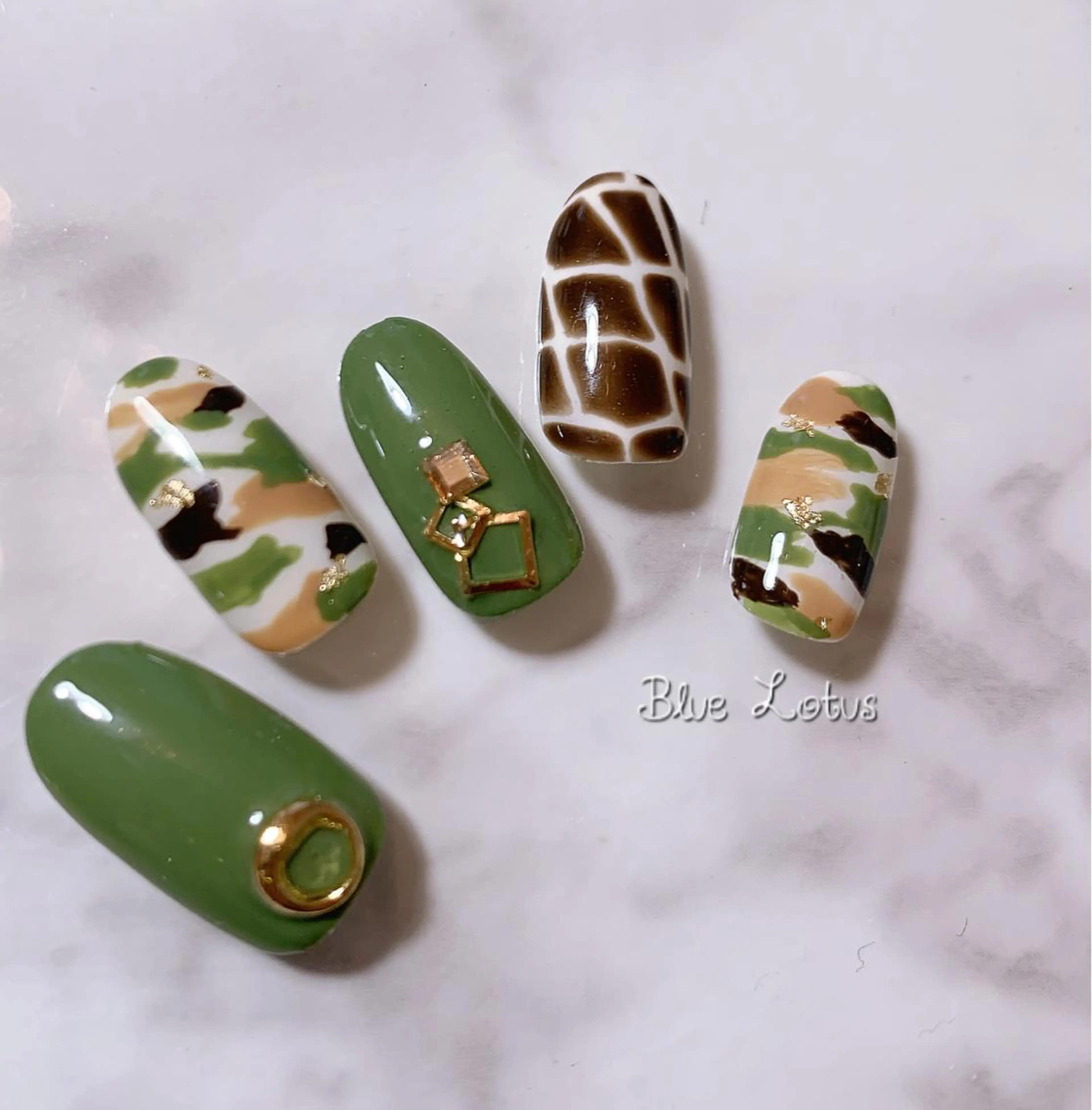 ネイル ハンドネイル 三浦 藍のネイルデザイン