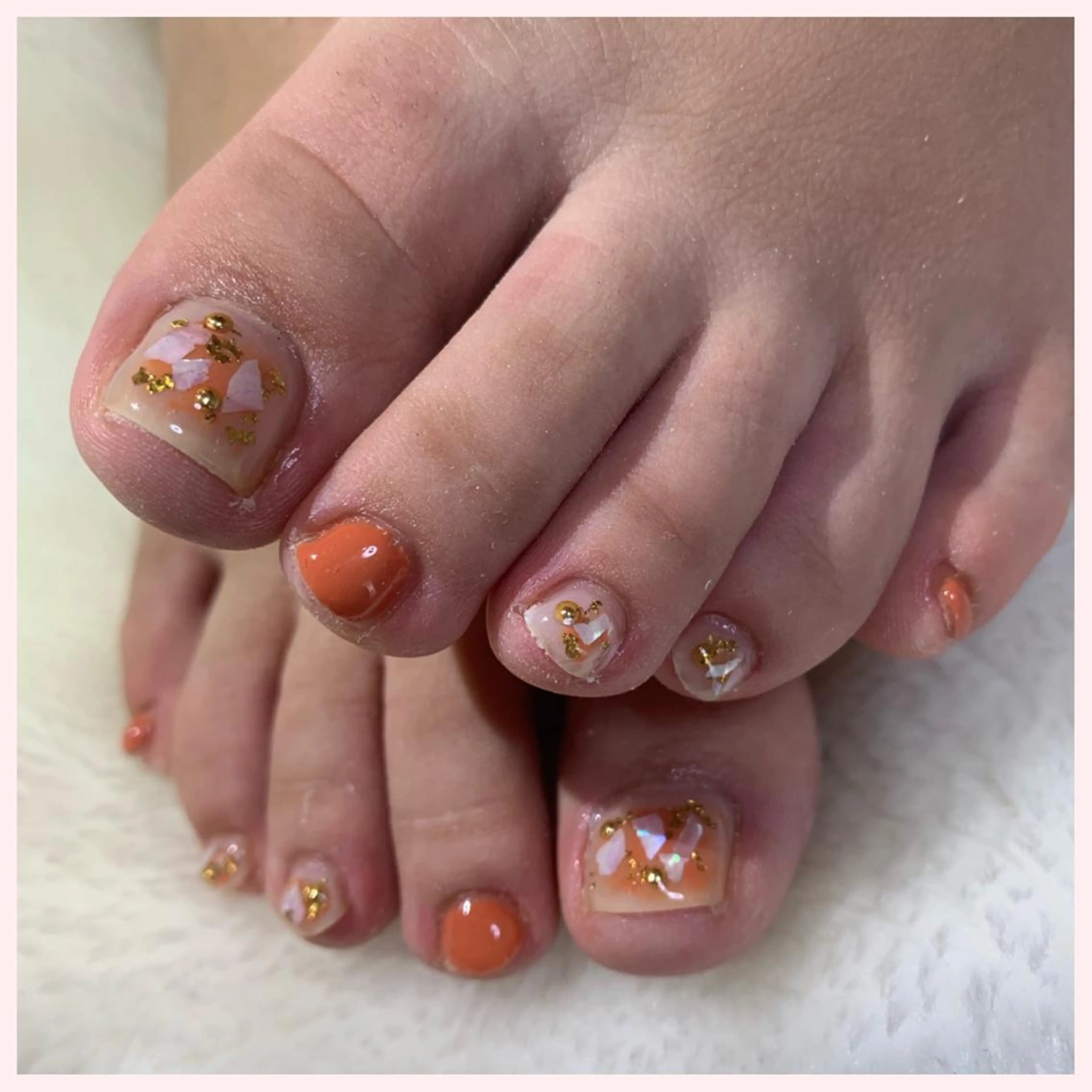 ネイル フットネイル Ogasawara Tokikaのネイルデザイン