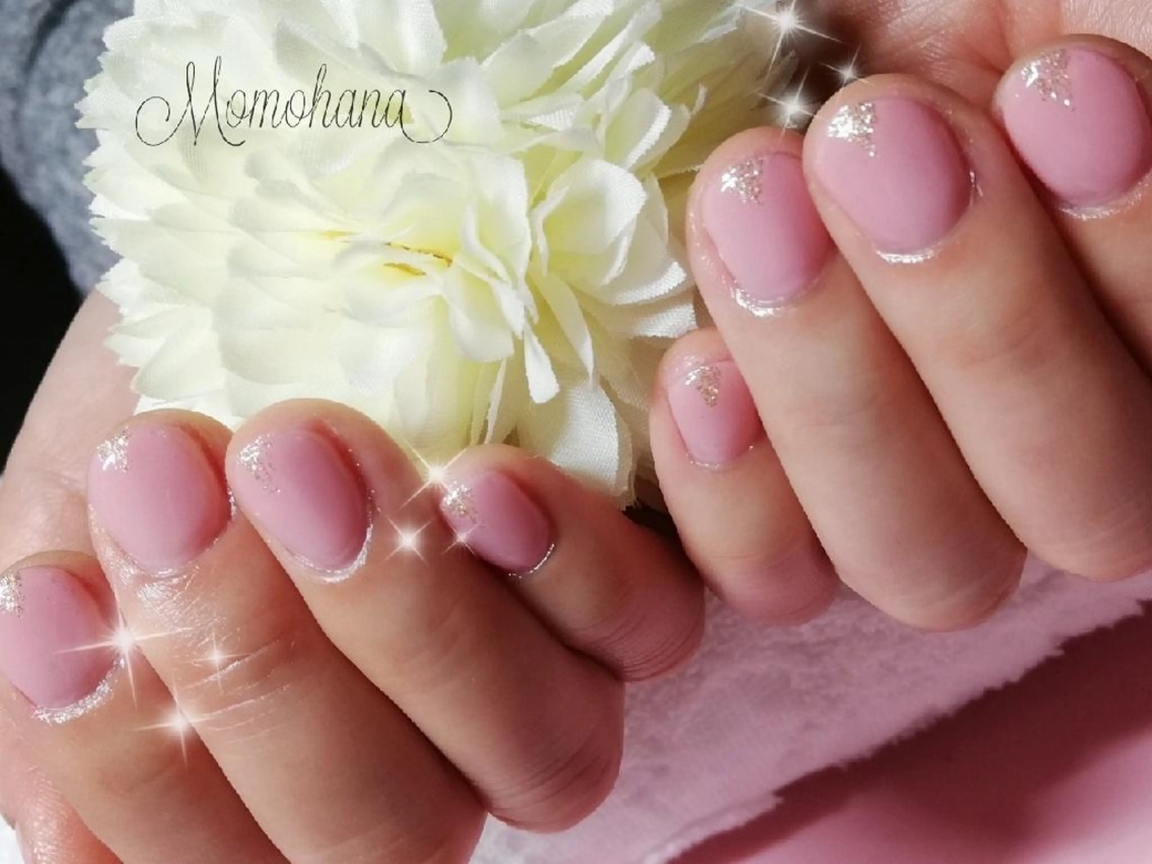 ネイル オフィスネイル ワンカラーネイル シンプルネイル momohana  のネイルデザイン