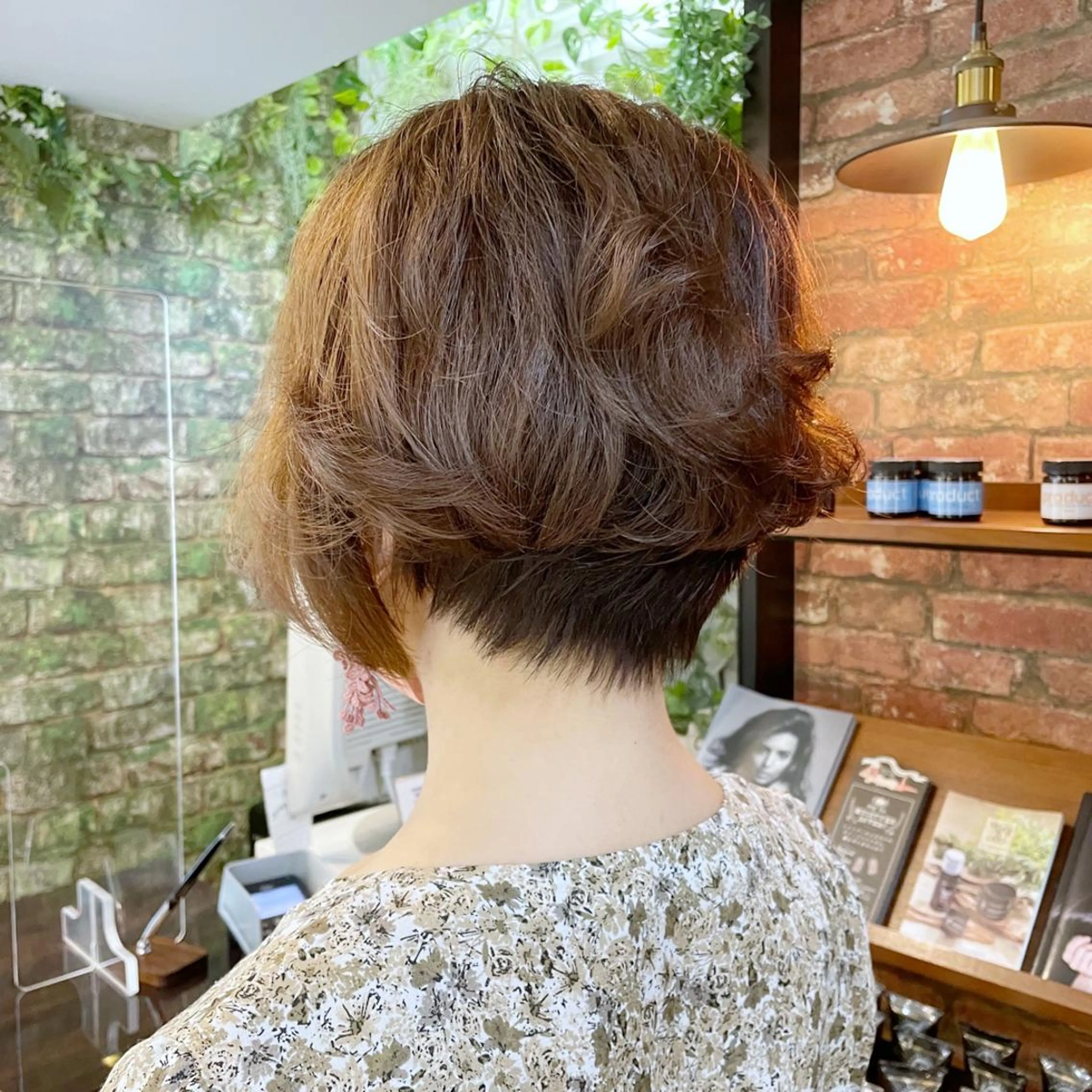 ショート パーマ カット パーマ newline銀座所属・🍀🍀🍀 金子涼🍀🍀🍀のヘアスタイル