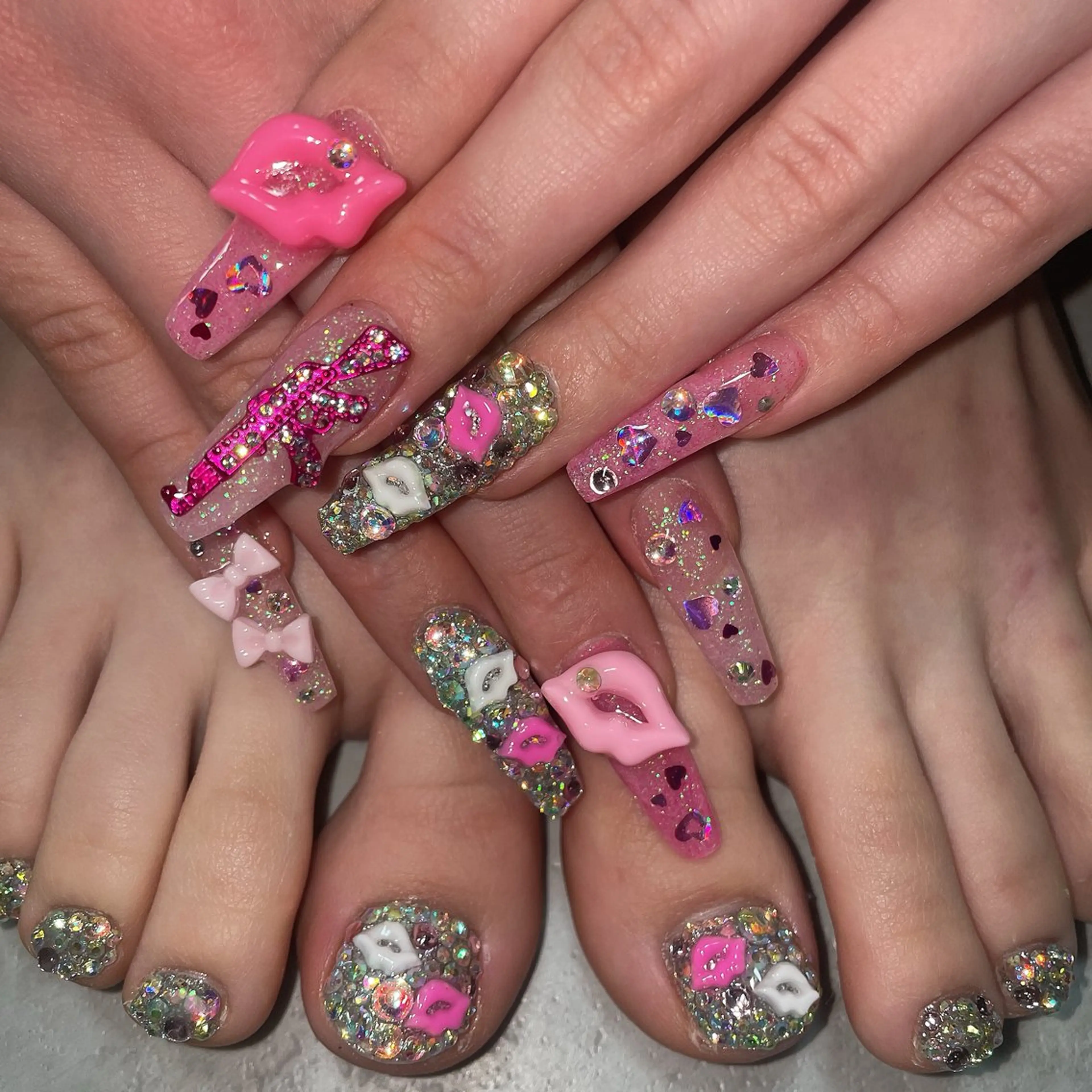 練習モデル ハンド&フットセットの写真