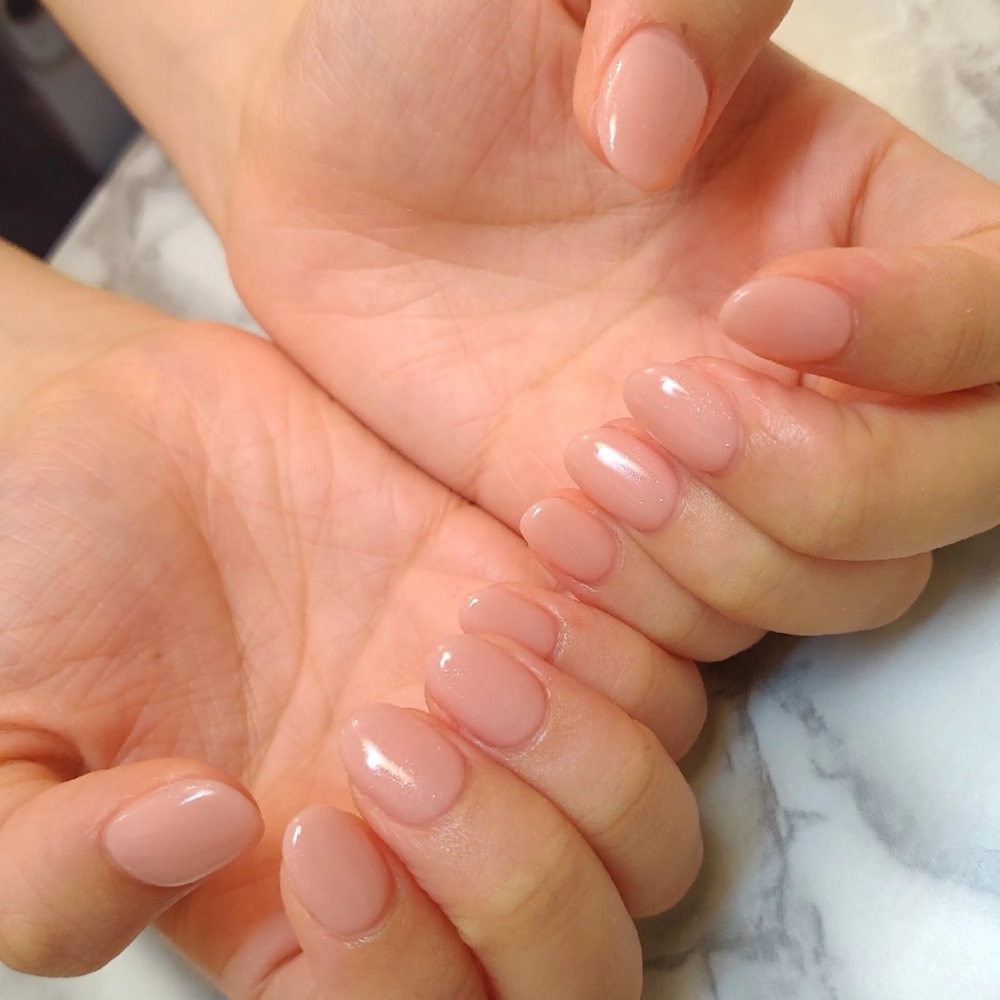 ネイル ワンカラーネイル ジェヌインネイル 河内のネイルデザイン