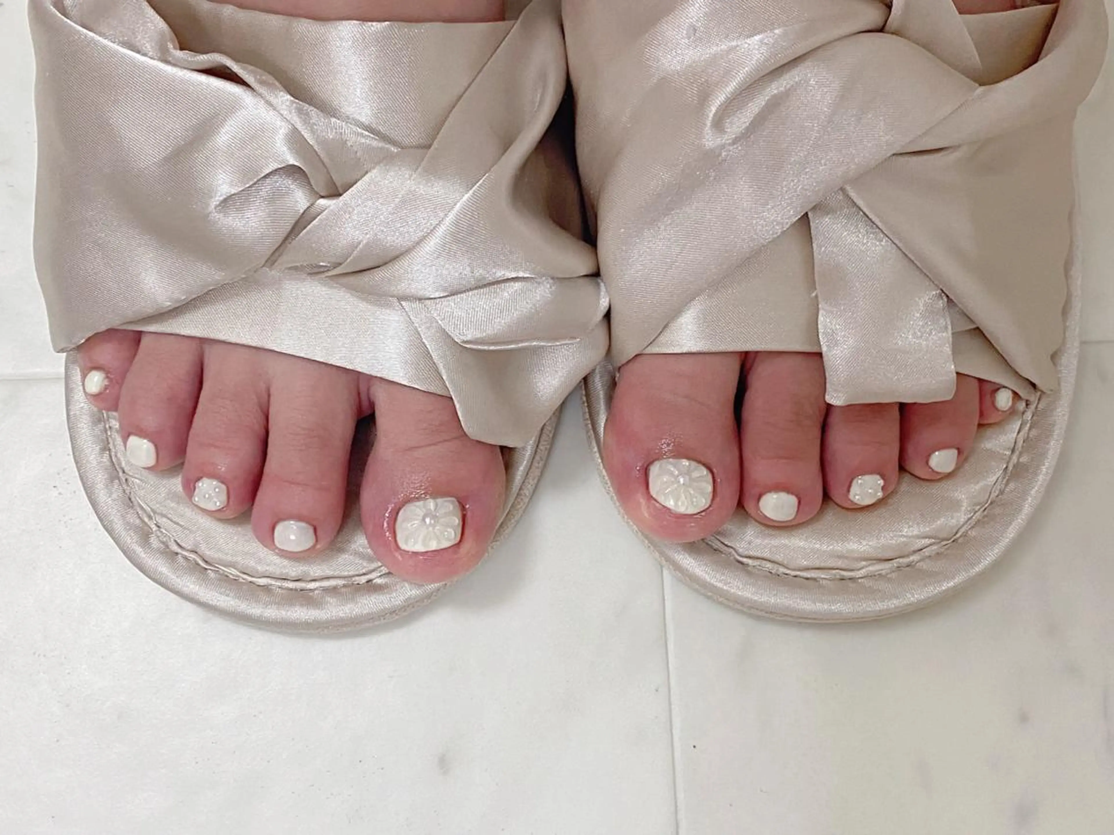 ネイル フットネイル Re:Ø nail 🩵TSUJIのネイルデザイン