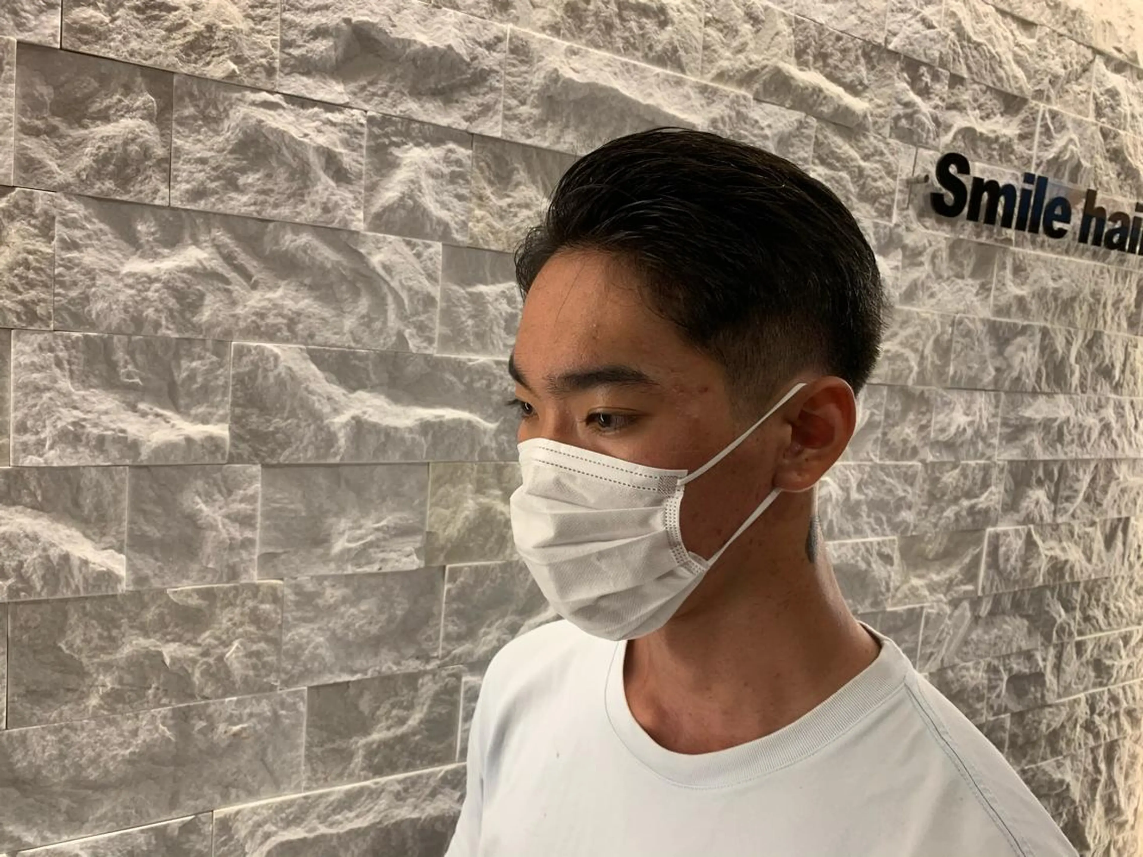 ショート メンズ フェードカット 福留 叶太のヘアスタイル