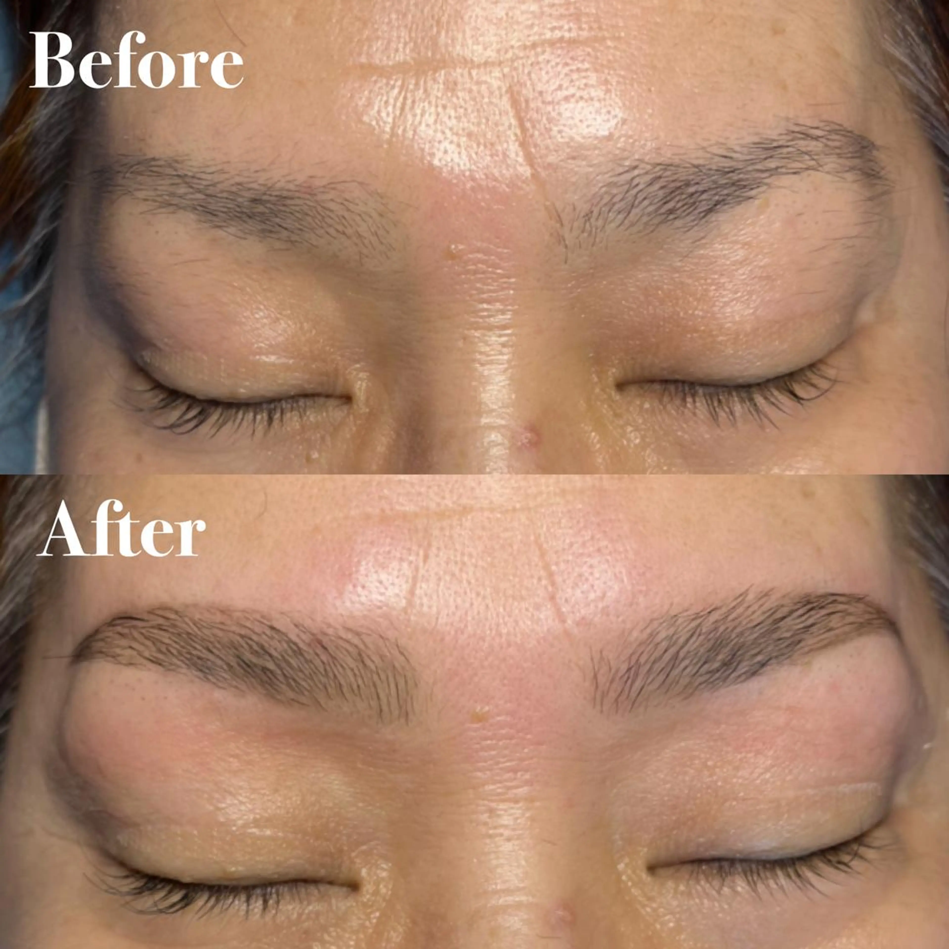 アイブロウ ハリウッドブロウリフト 眉毛と韓国肌質改善 サロン　和泉府中のエステ・リラクイメージ