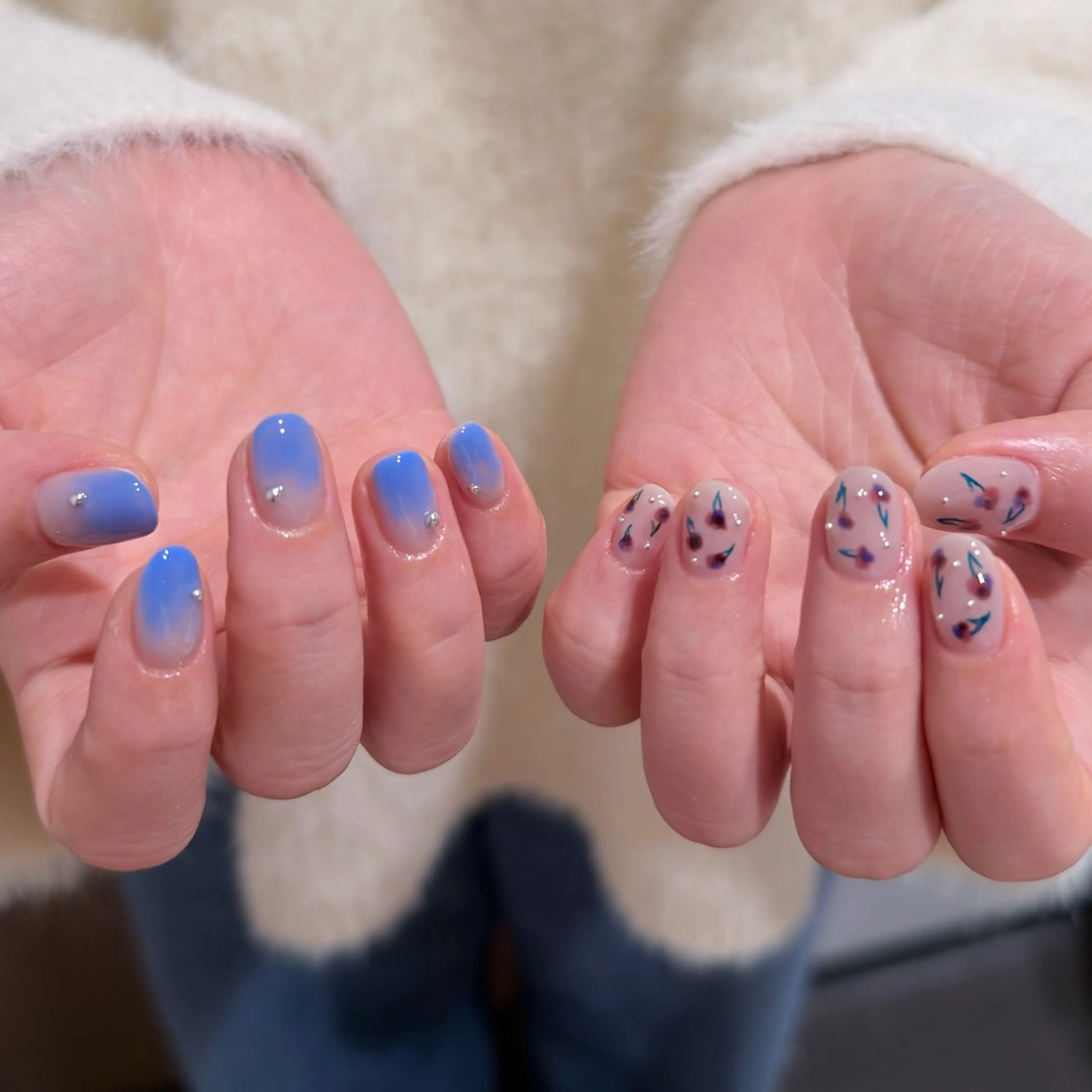 ネイル ハンドネイル 🎀 Hiyubi._.nail 🫧所属・🎀フェイ フェイ🫧💗のネイルデザイン