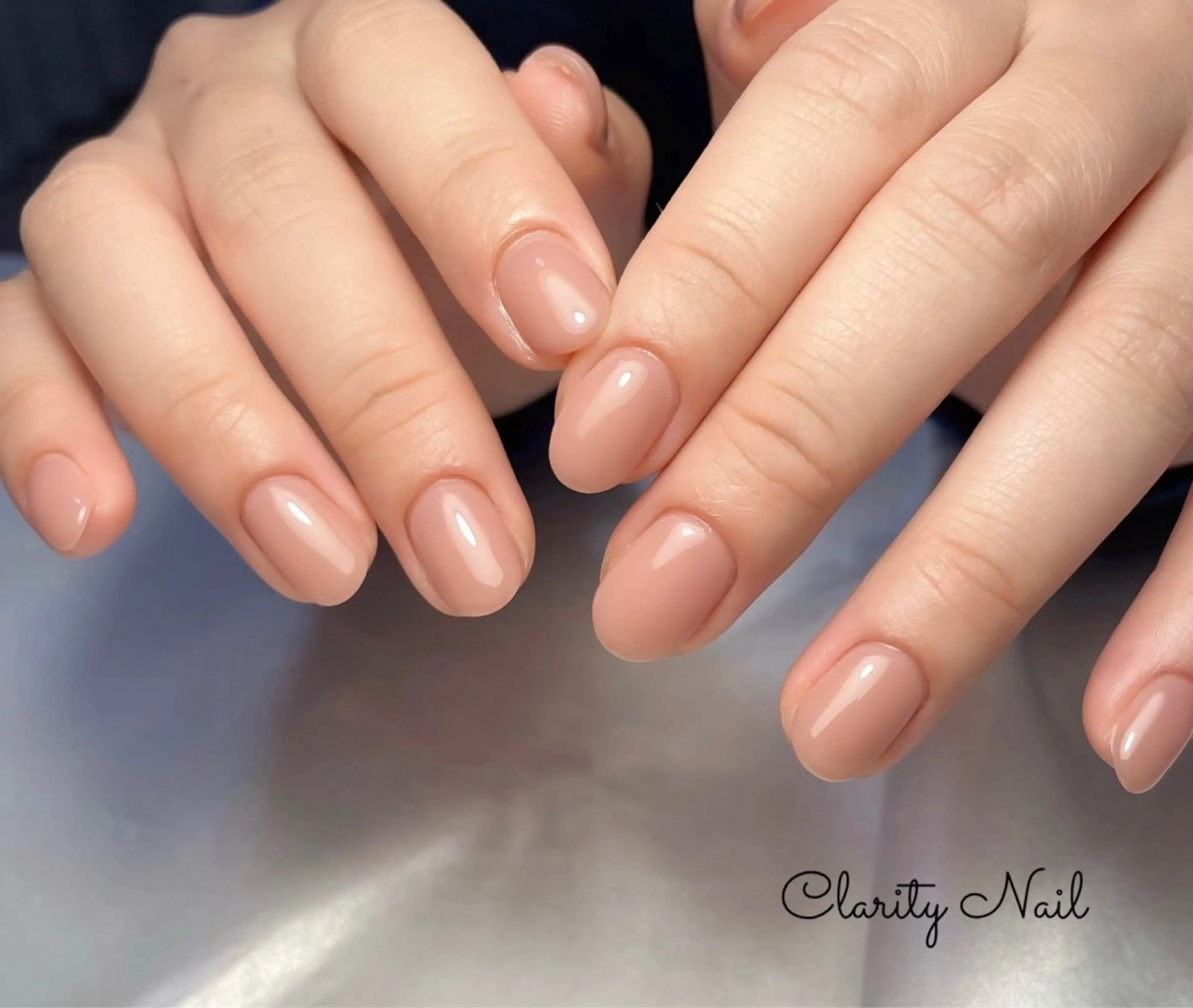 ネイル ワンカラーネイル ハンドネイル Clarity Nailのネイルデザイン