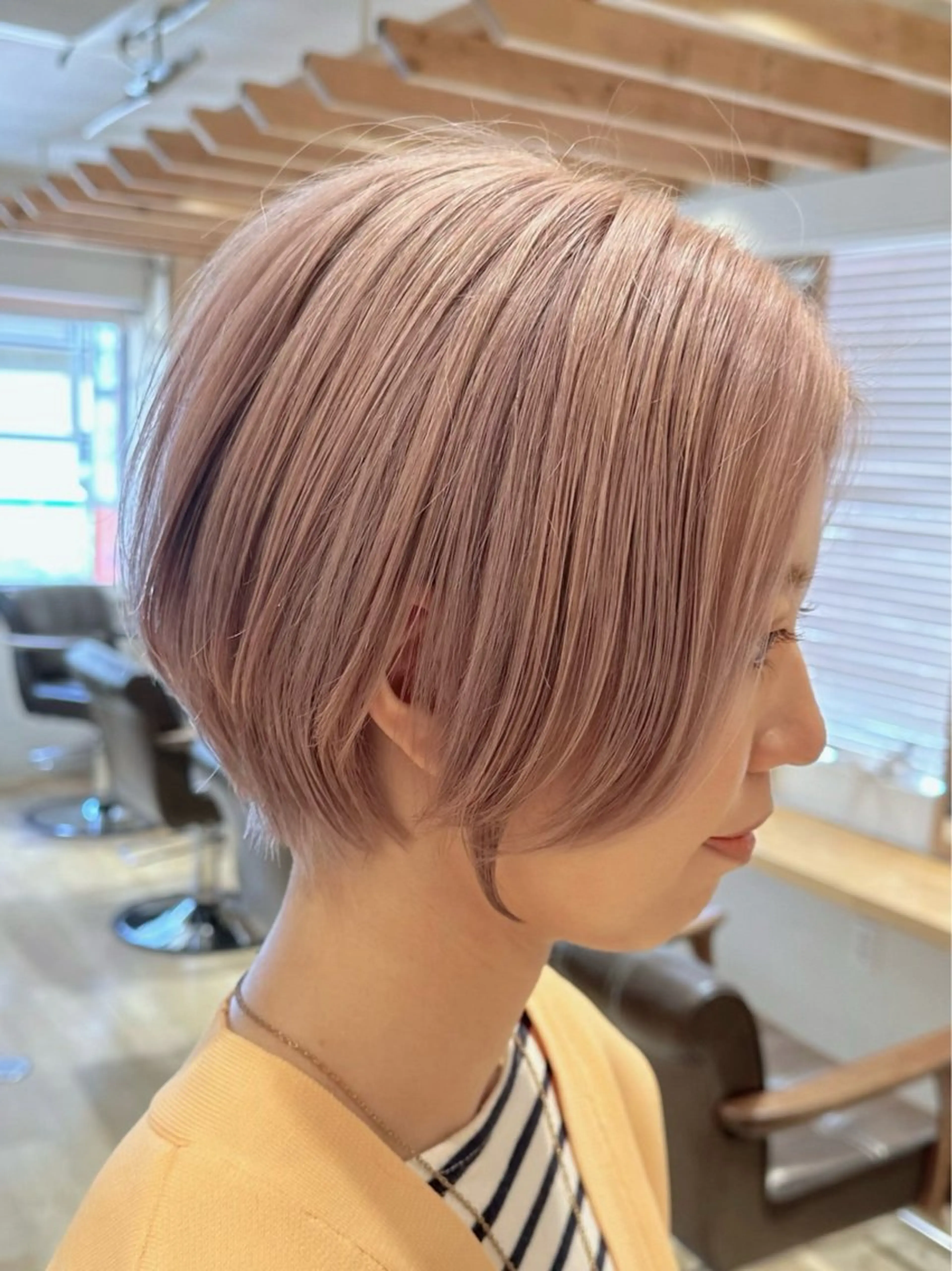 ショート カット ヘアカラー トリートメント 新宿 木下拓哉のヘアスタイル