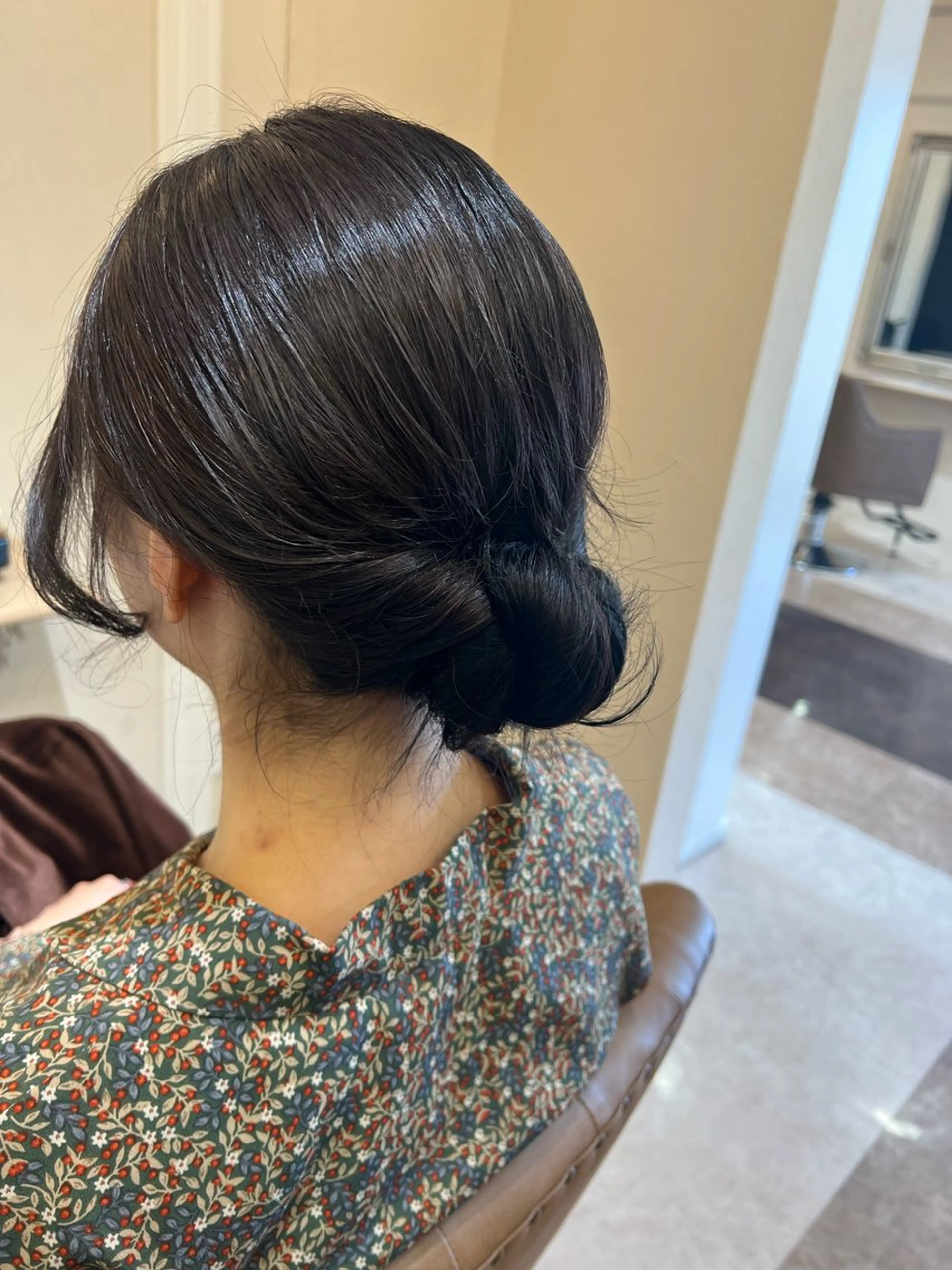 セミロング ヘアカラー FILM by lucia所属・MIKU カットモデル募集のヘアスタイル