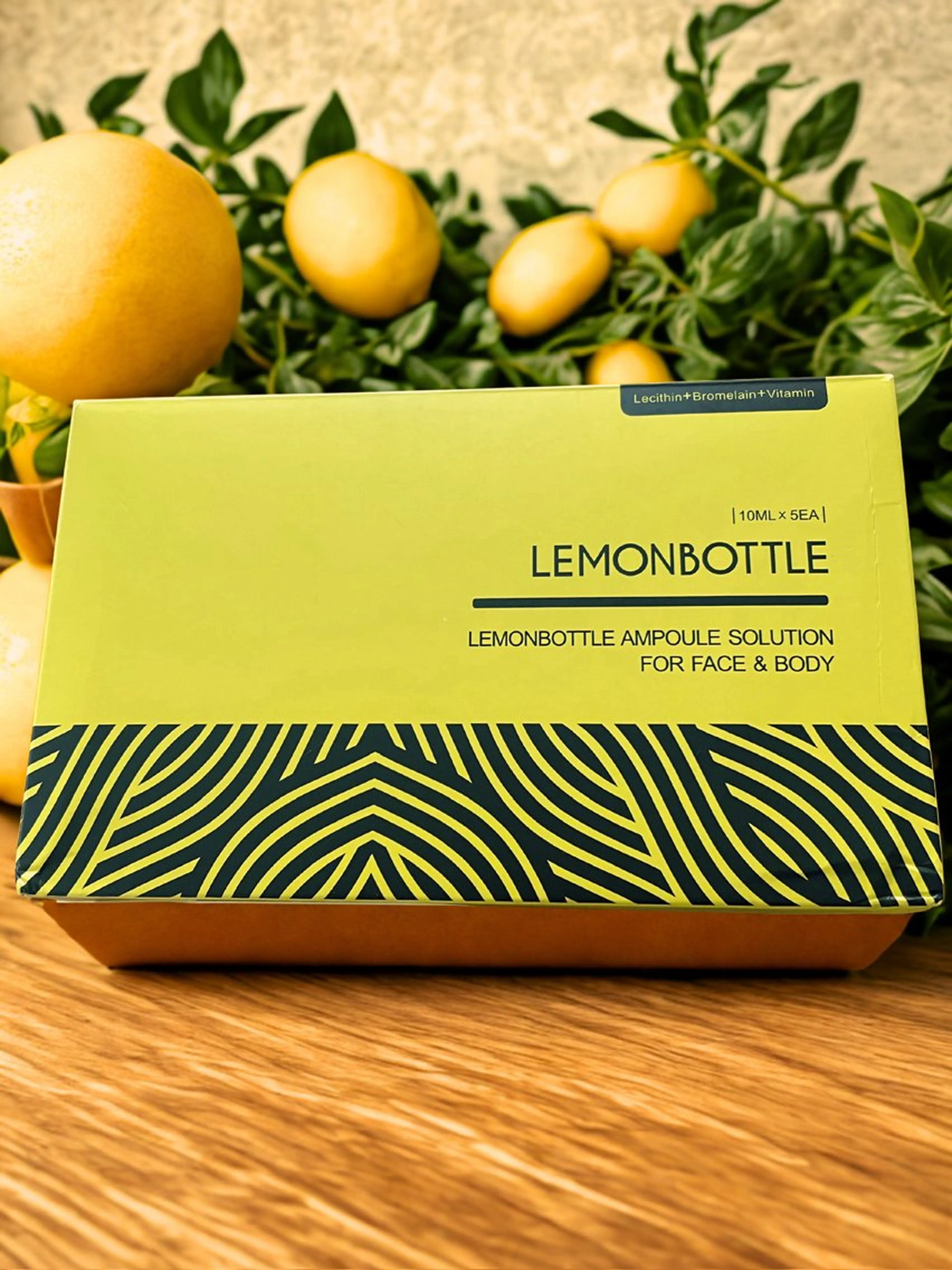 韓国美容液🇰🇷🍋フェイスライン✨️二重アゴスッキリ✨レモン🍋の写真