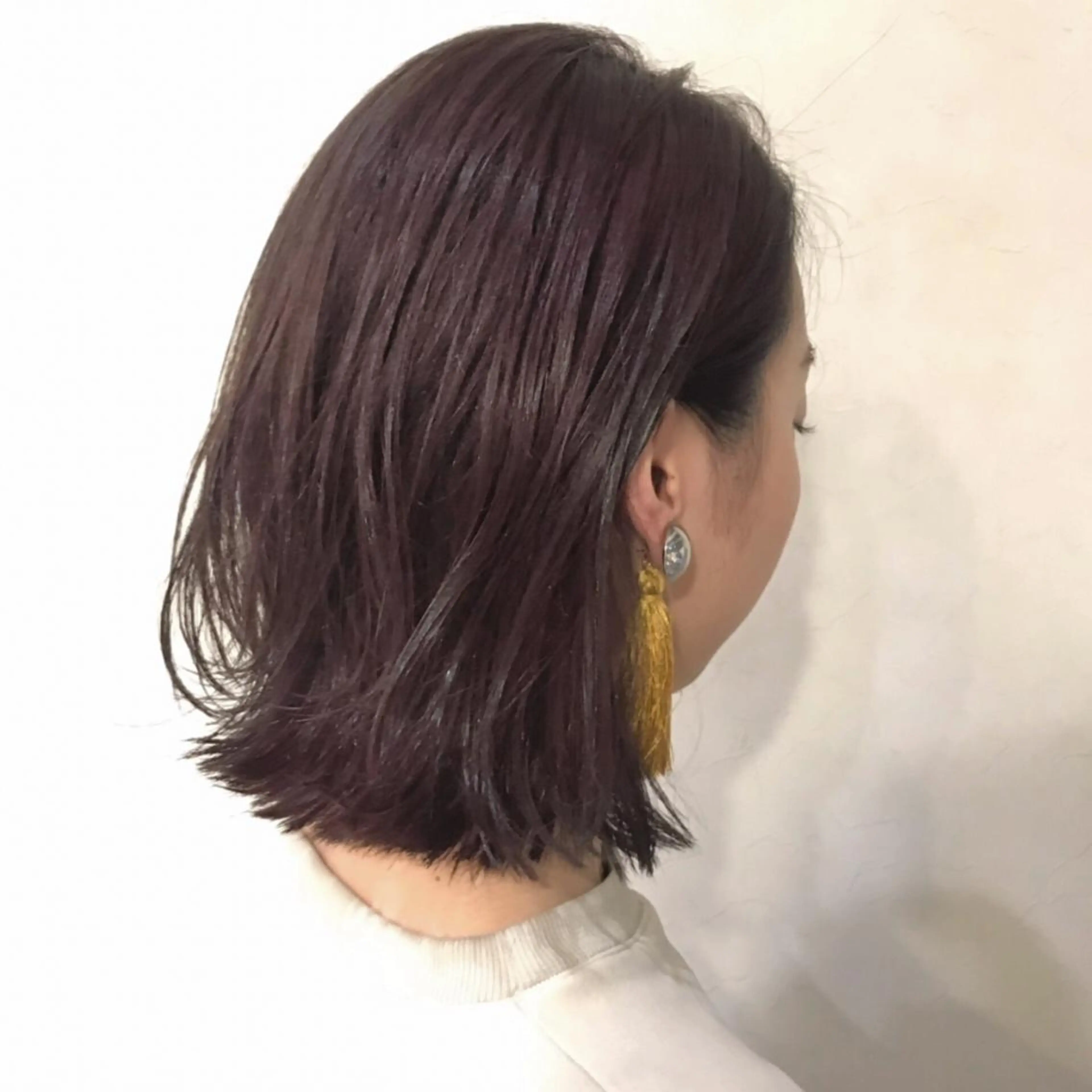 ショート カラー アッシュ ラベンダーカラー ラベンダーアッシュ メンズ指名多数!! SiLO 田島のヘアスタイル